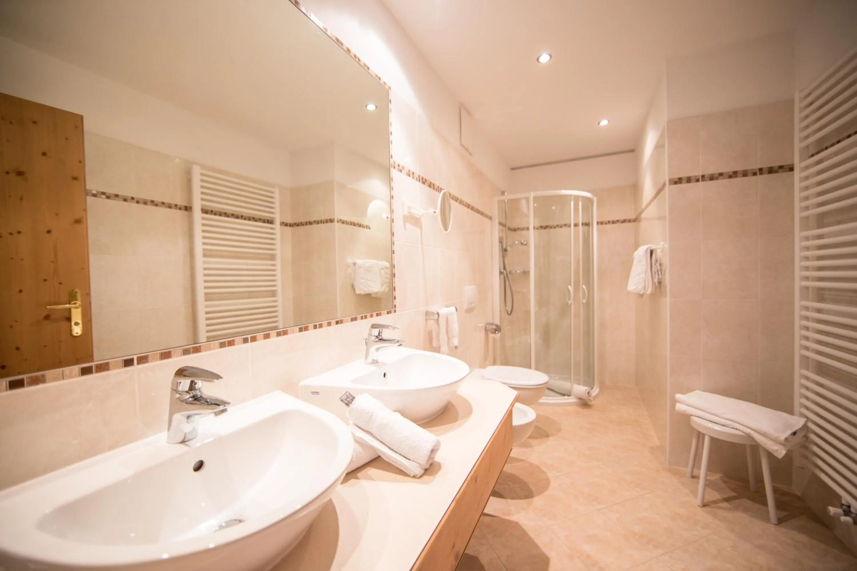 Bathroom in Hotel Jager Hans