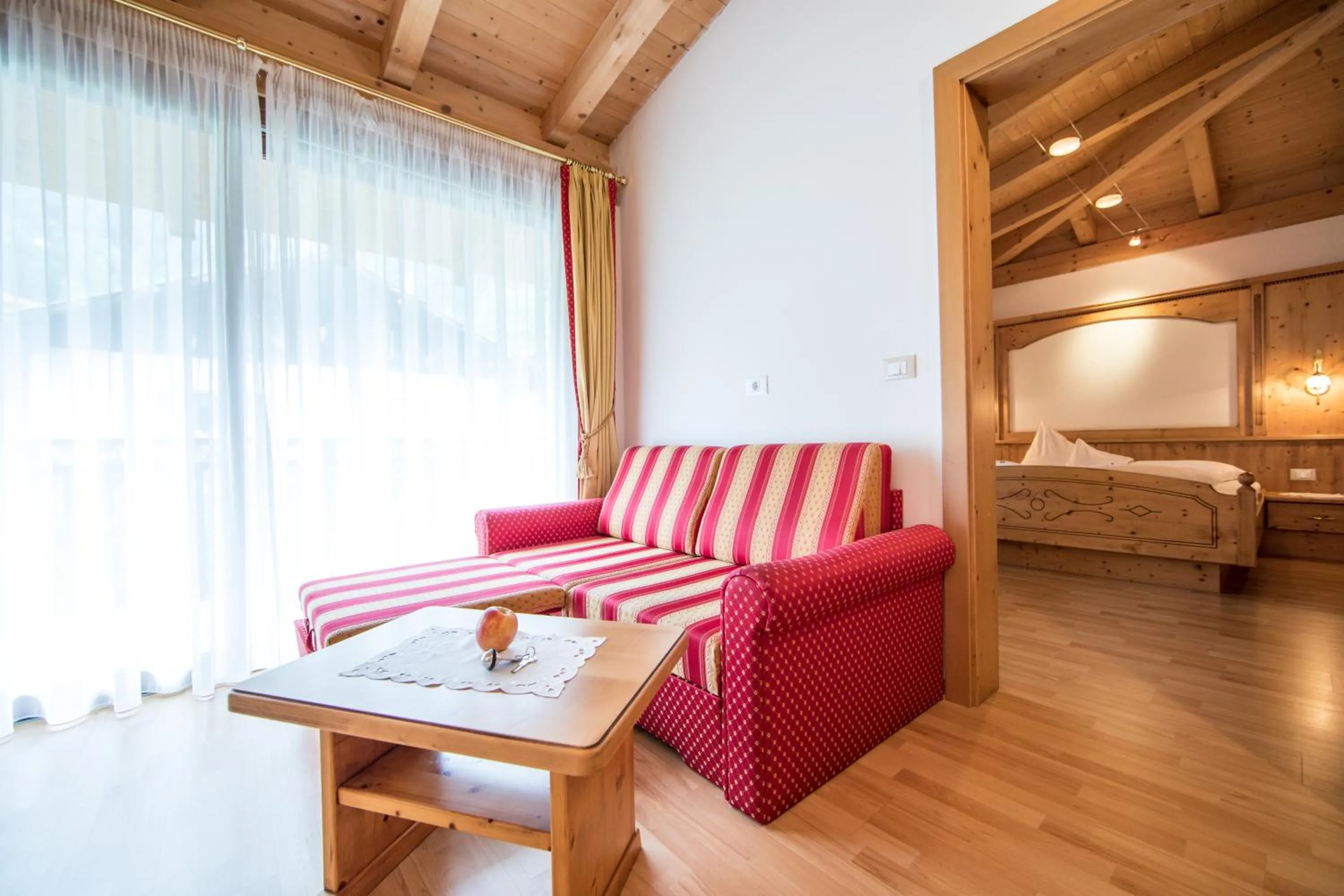 Seating area in Hotel Jager Hans