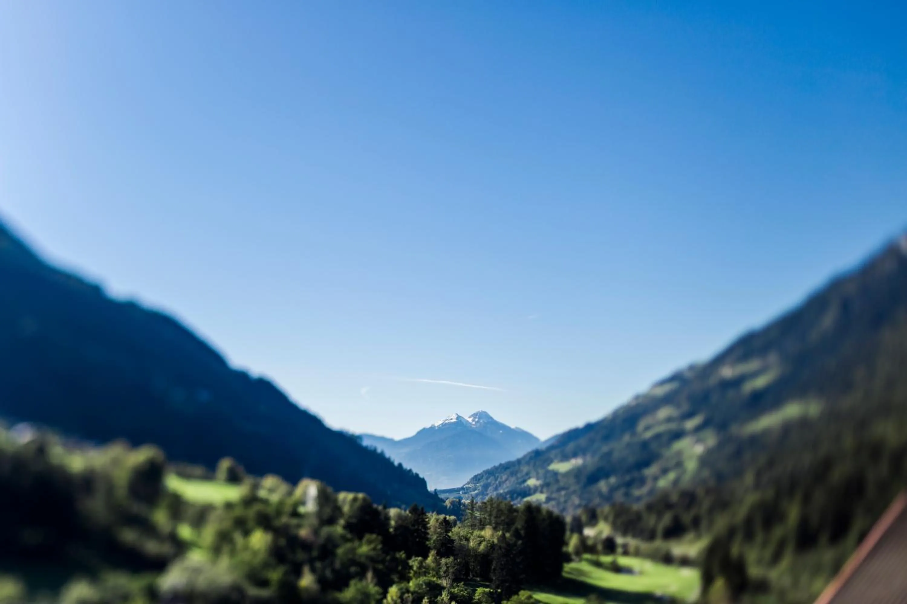 Mountain view in Hotel Jager Hans