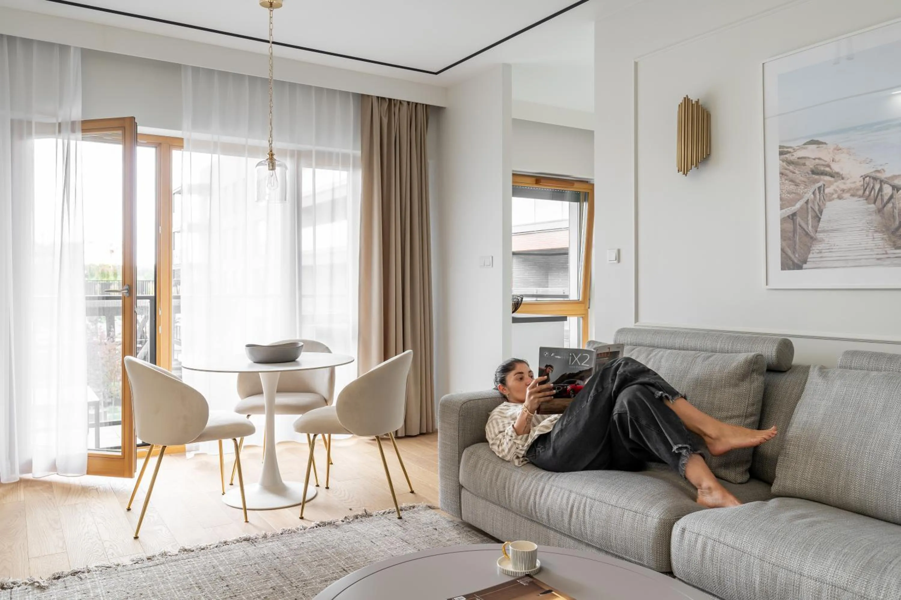 Three-Bedroom Premium Apartment in Riverside Nadmotławie - Sauna, Gym & Kids Play by Lion Apartments