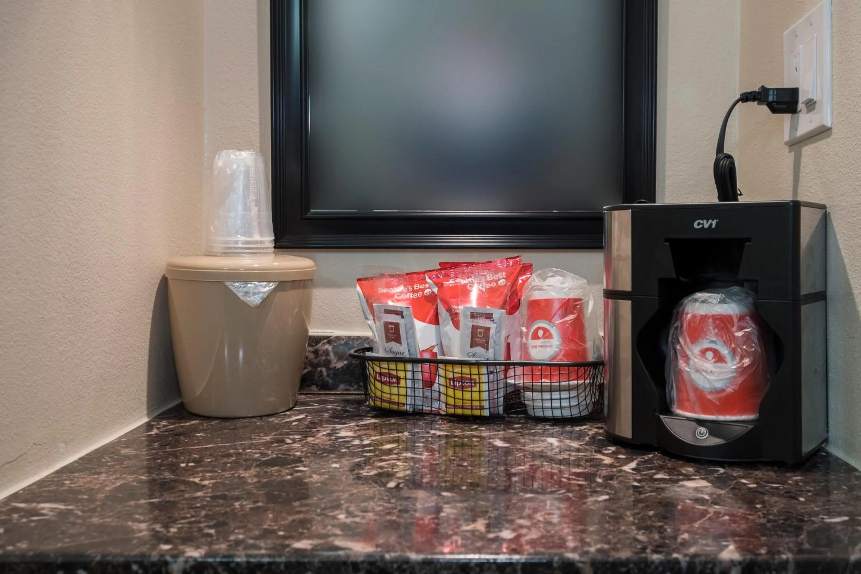 Photo of the whole room in Red Roof Inn PLUS+ Poughkeepsie