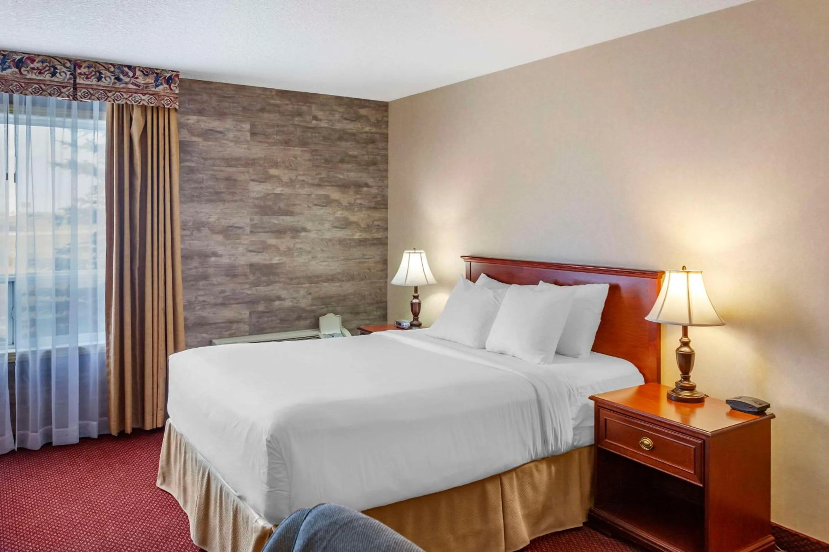 Bedroom, Bed in Quality Inn & Suites Edmonton International Airport