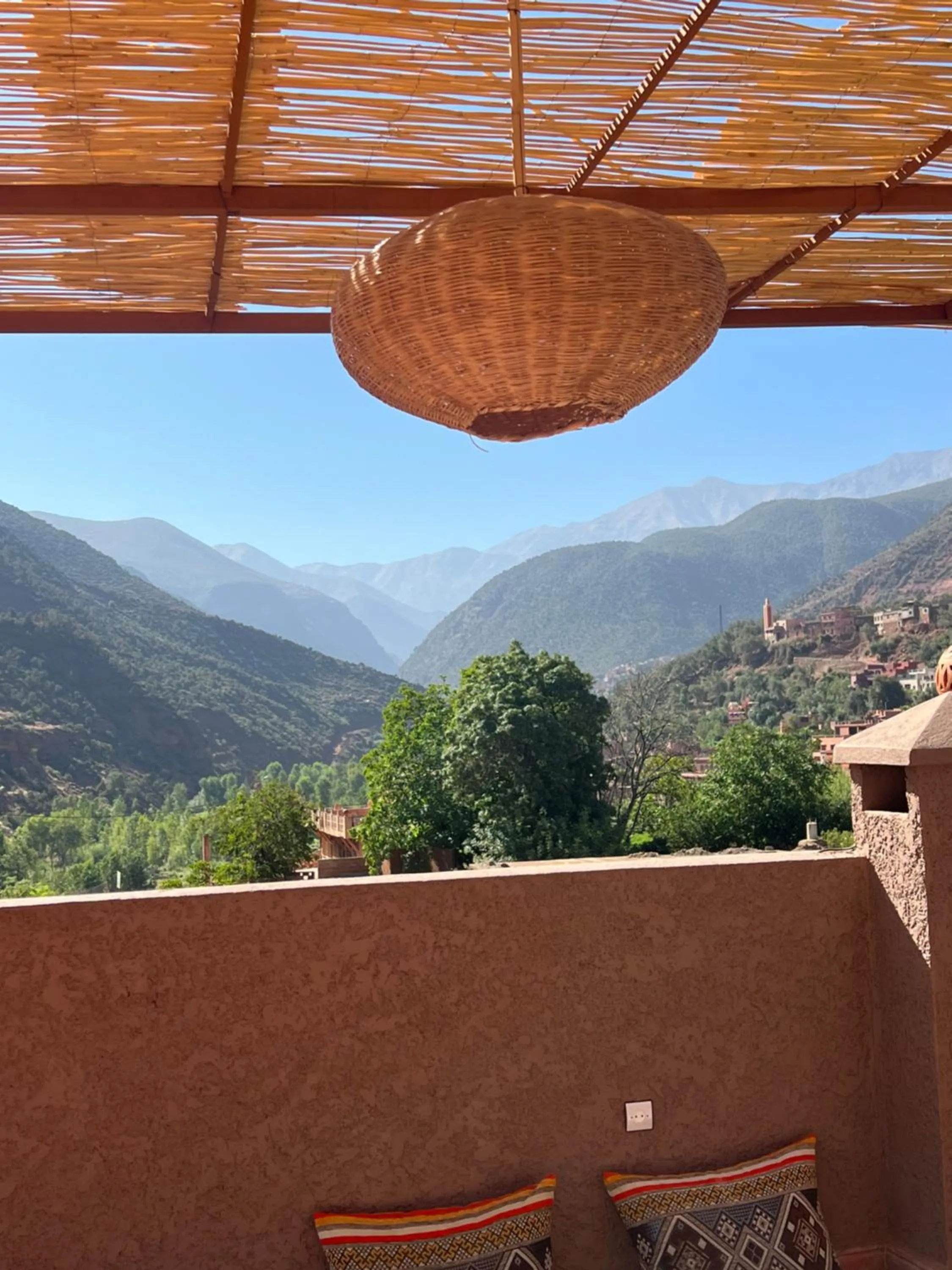 Balcony/Terrace in Tazart Lodge