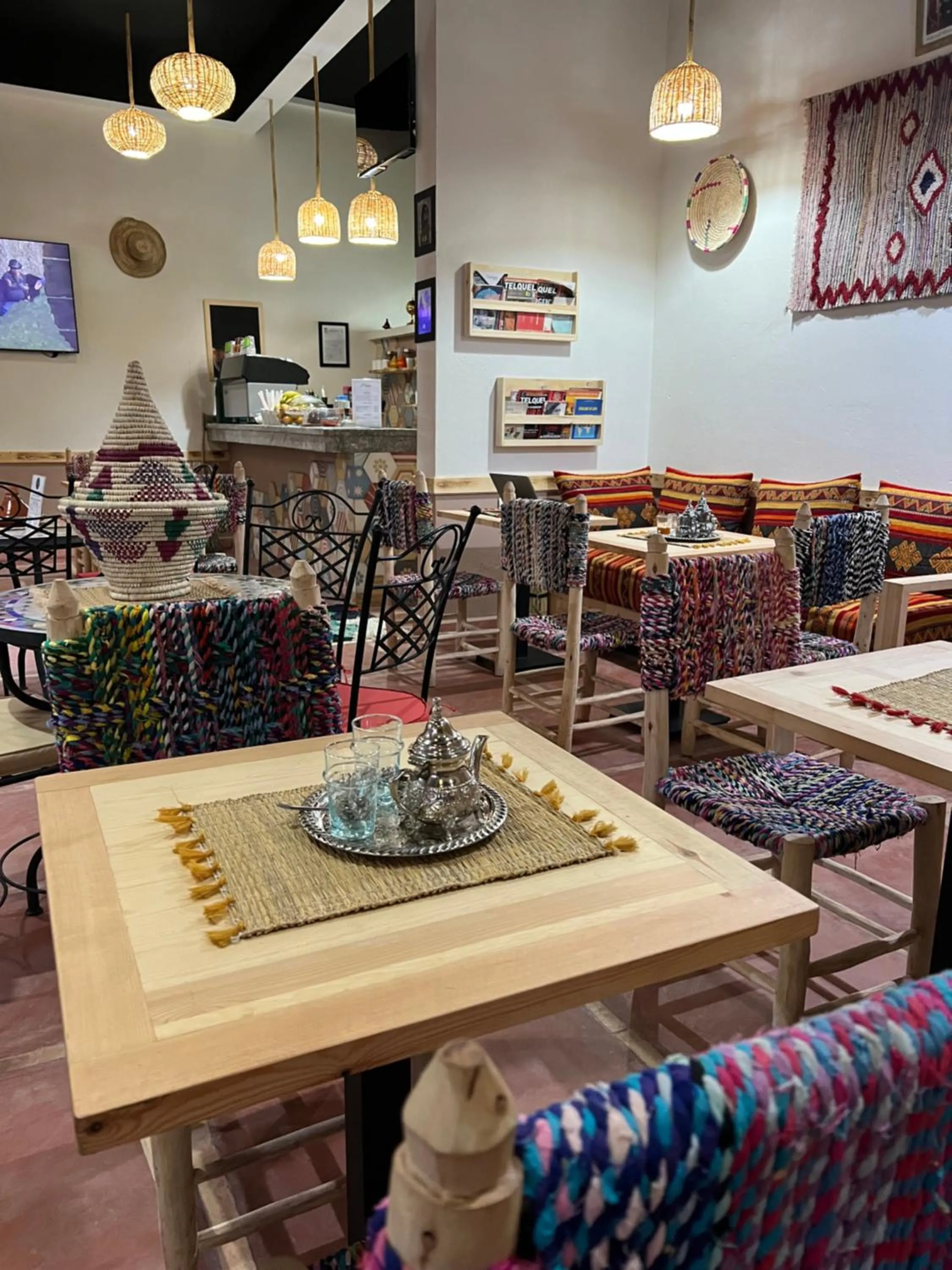 Restaurant/places to eat in Tazart Lodge