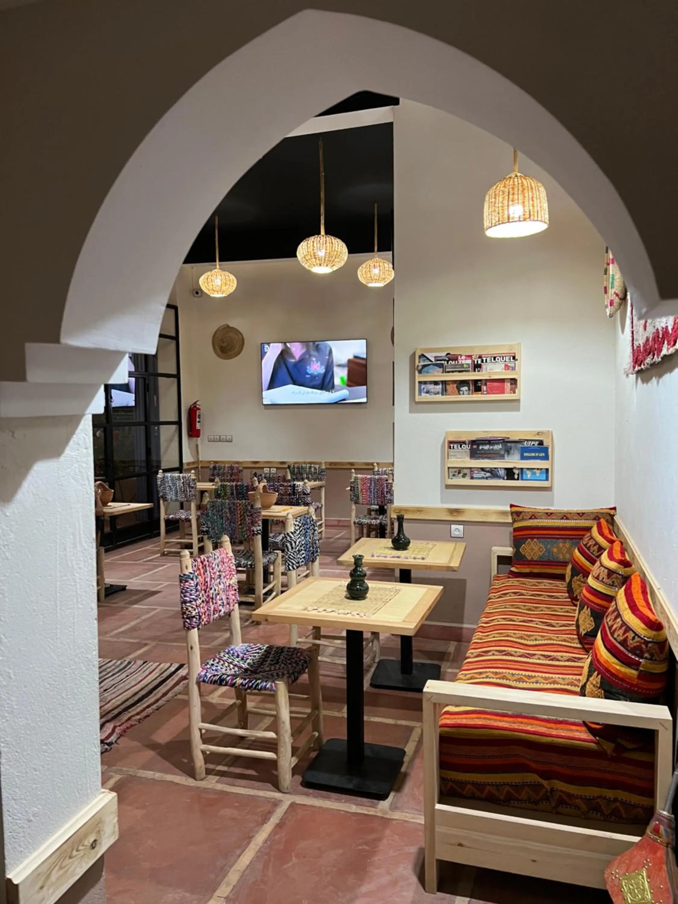 TV and multimedia in Tazart Lodge