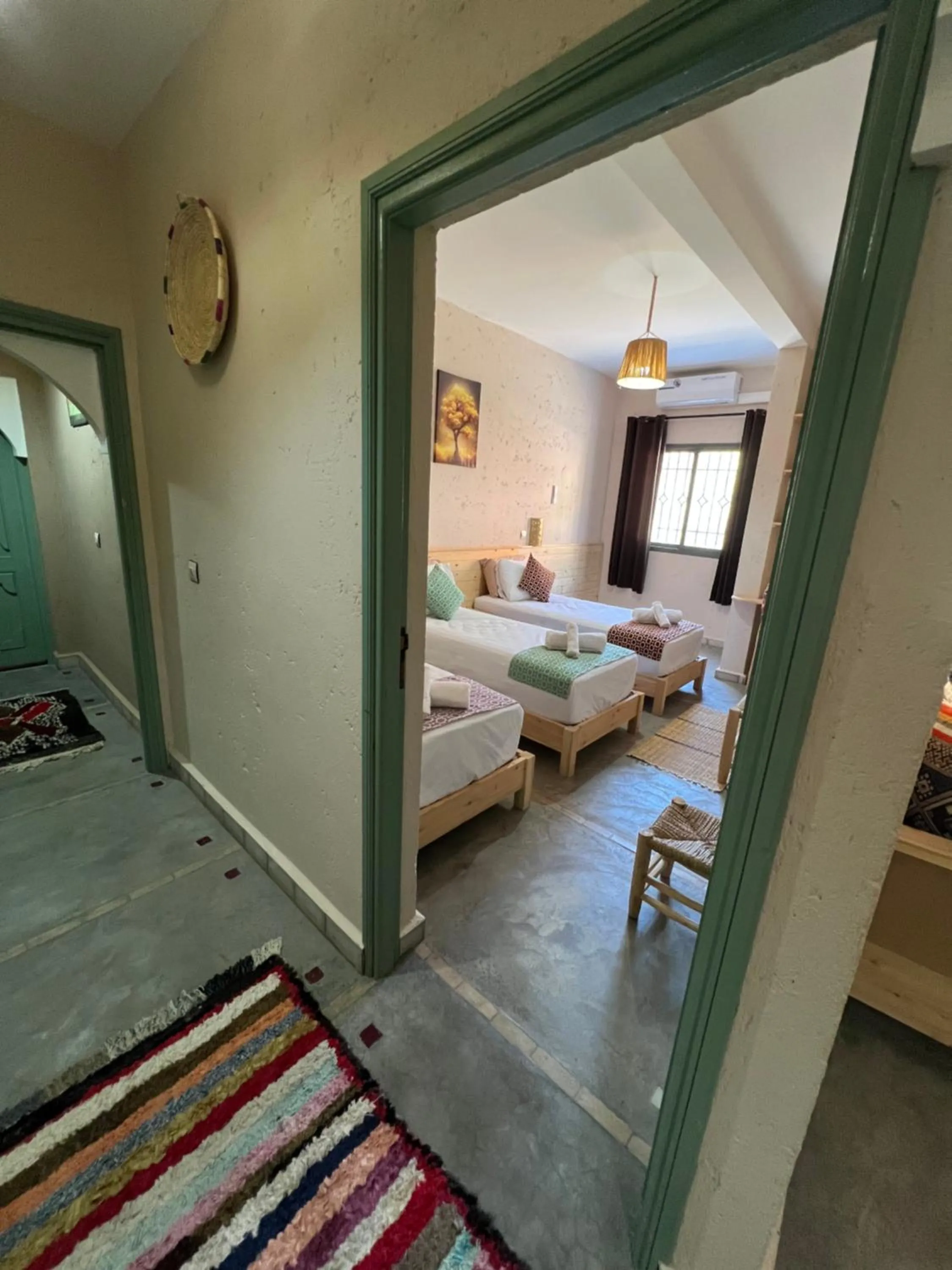 Bed in Tazart Lodge