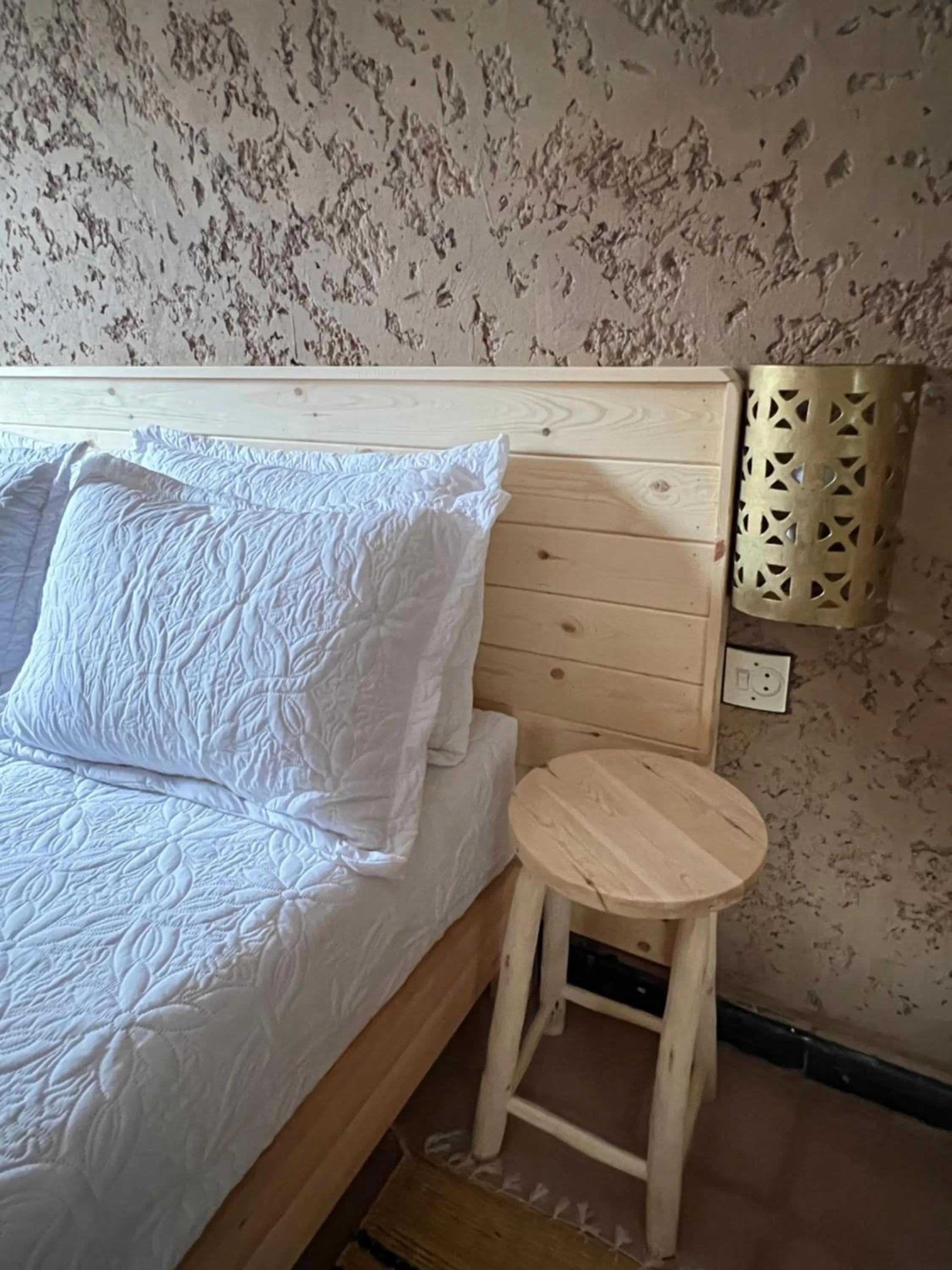 Bed in Tazart Lodge