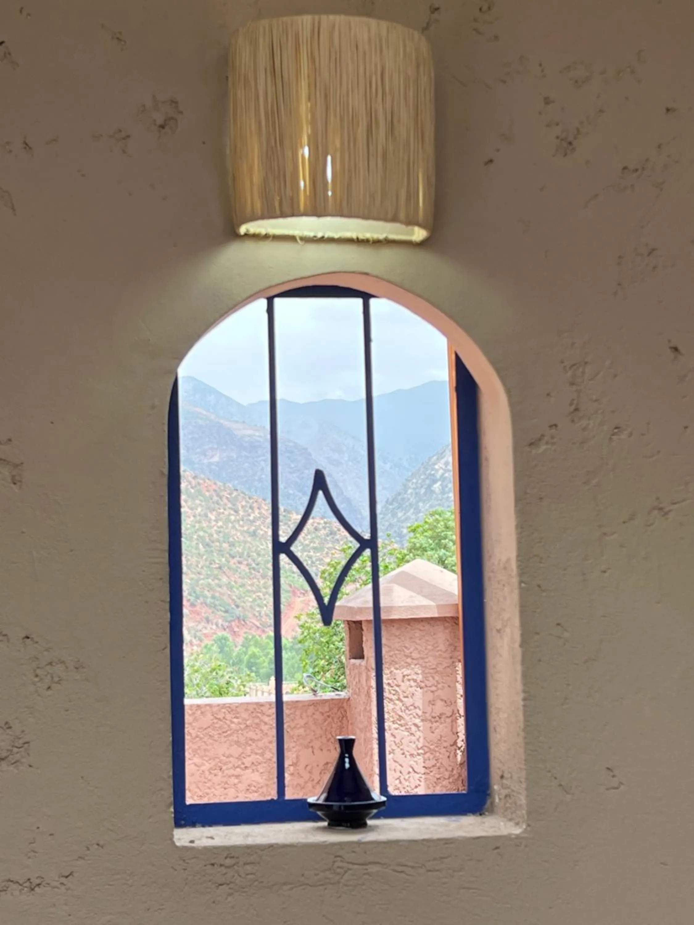 Mountain view in Tazart Lodge