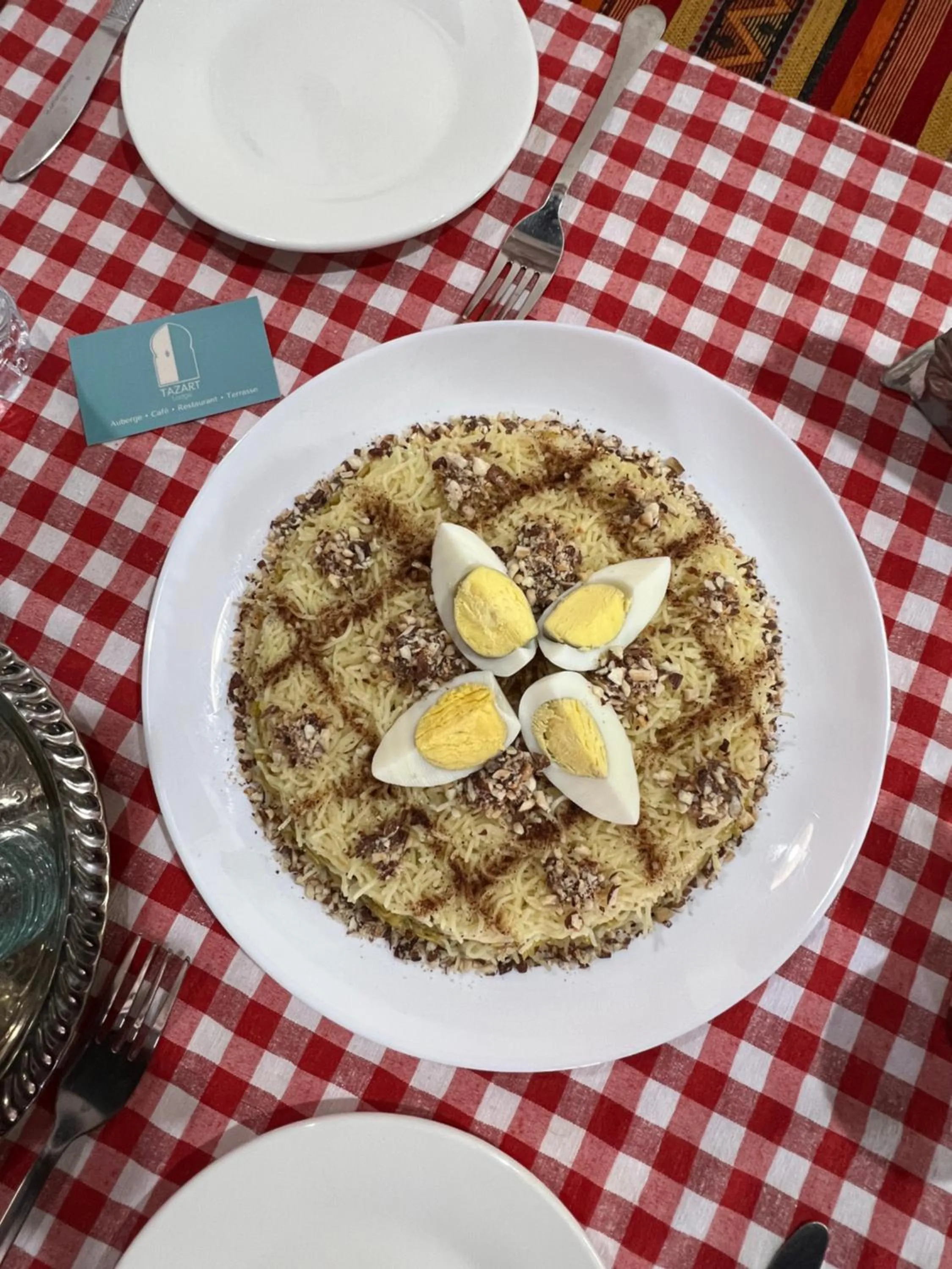 Food in Tazart Lodge