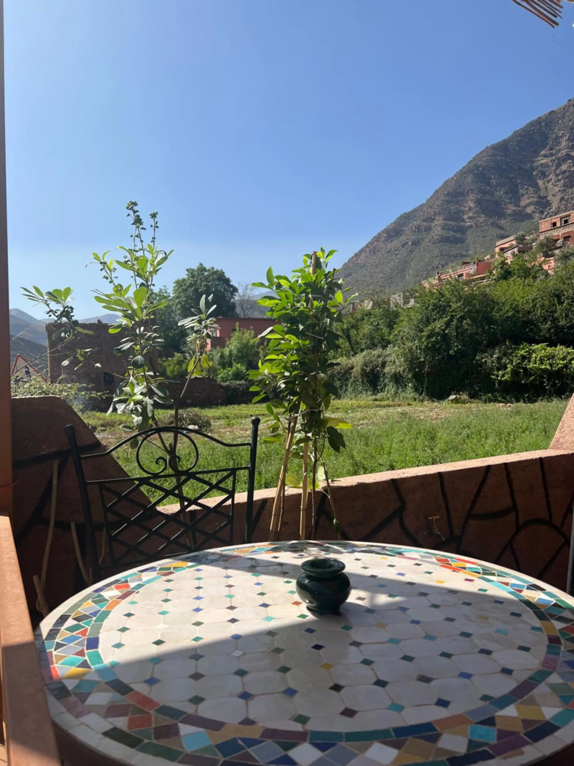 Natural landscape in Tazart Lodge