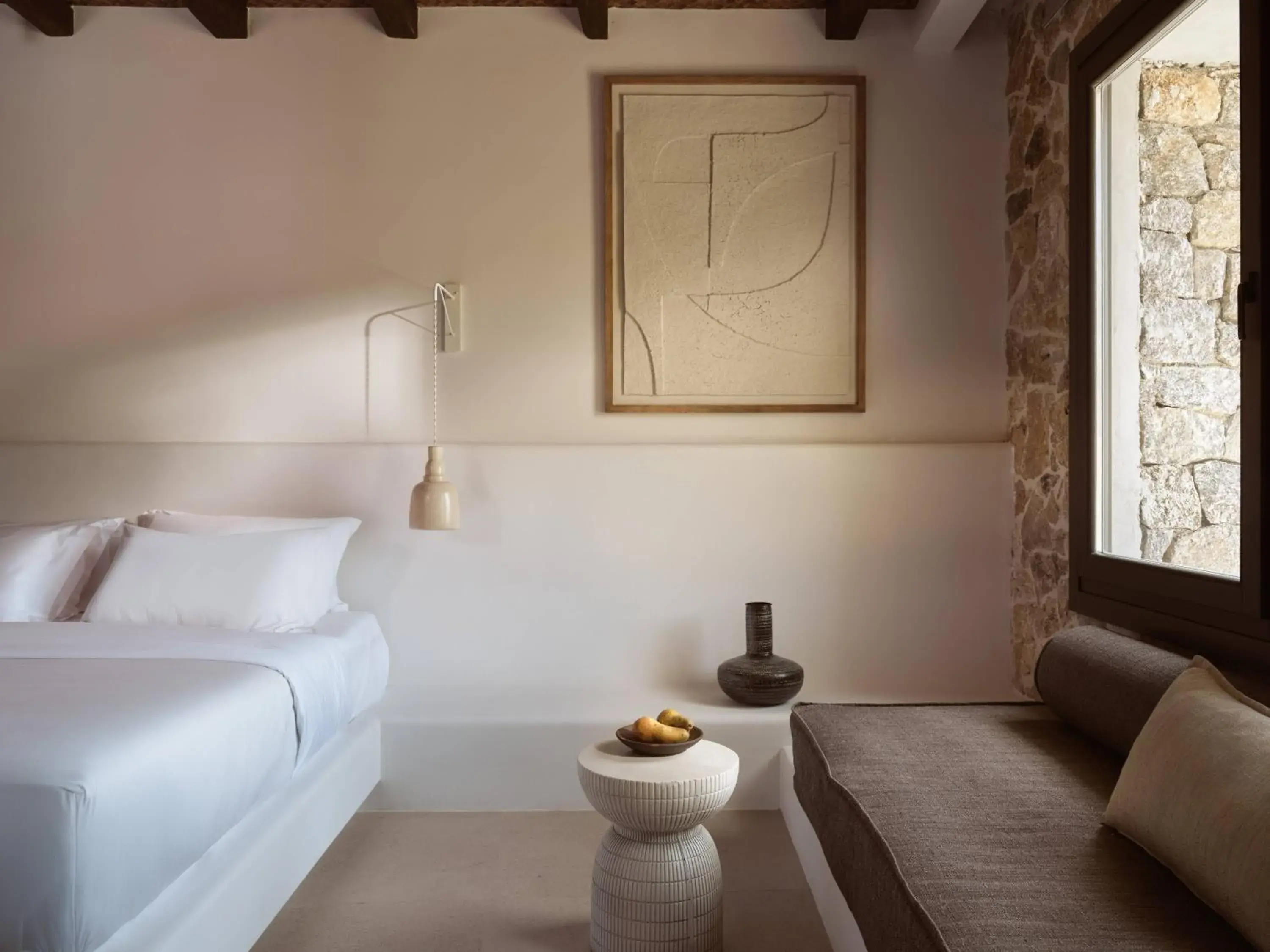 Design Sea View Suite Upper Floor With Plunge Pool in Anemelia Hotel Mykonos Design Sea View Suite Upper Floor With Plunge Pool in Anemelia Hotel Mykonos