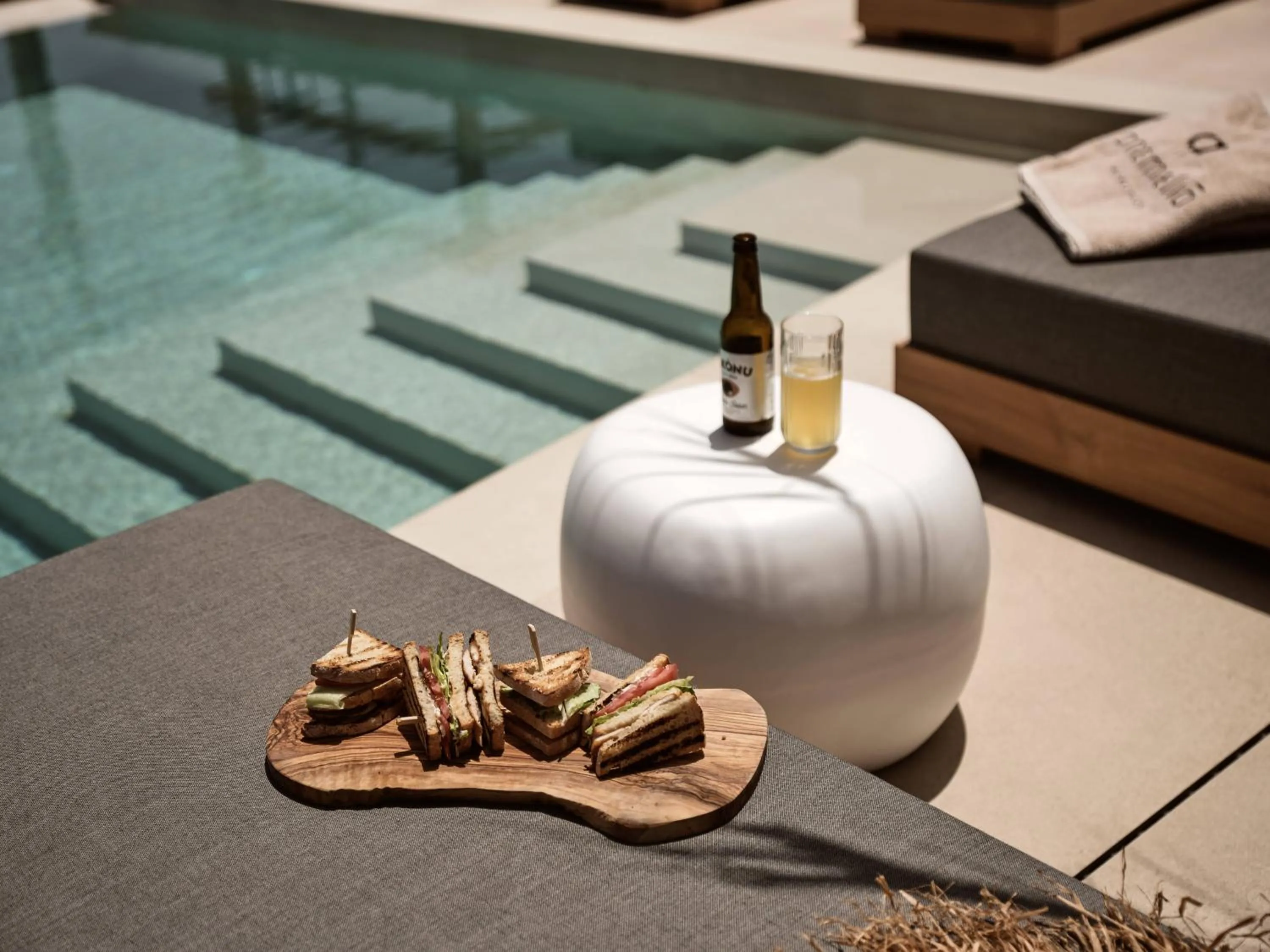 Food in Anemelia Hotel Mykonos