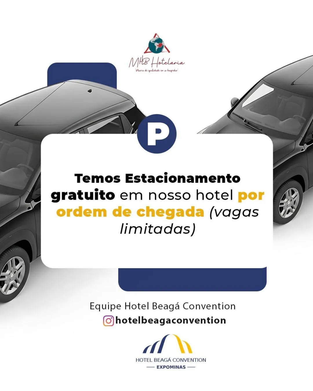Parking in Hotel Beaga Convention Expominas by MHB