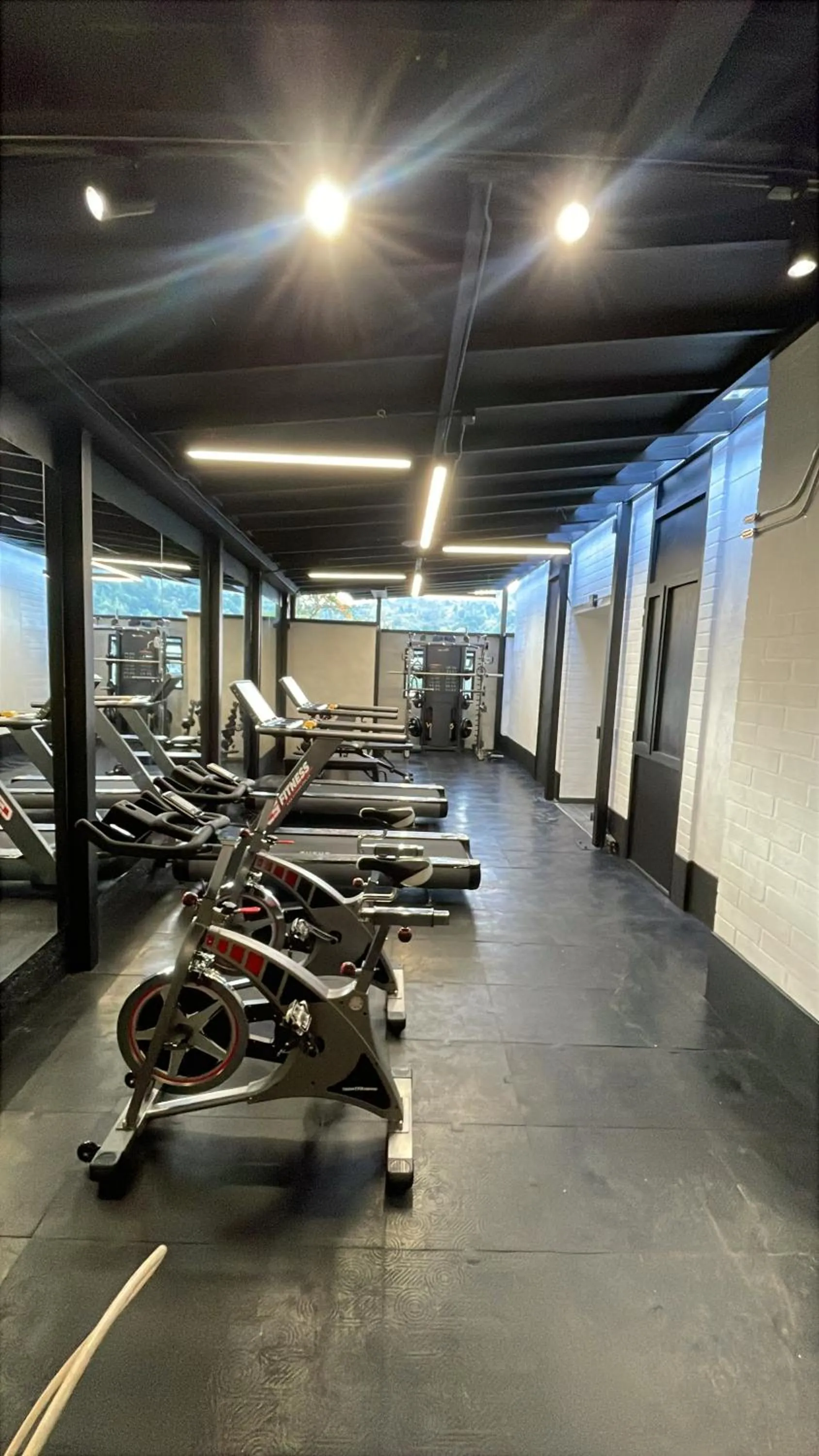 Fitness centre/facilities in Hotel Santiago de Arma