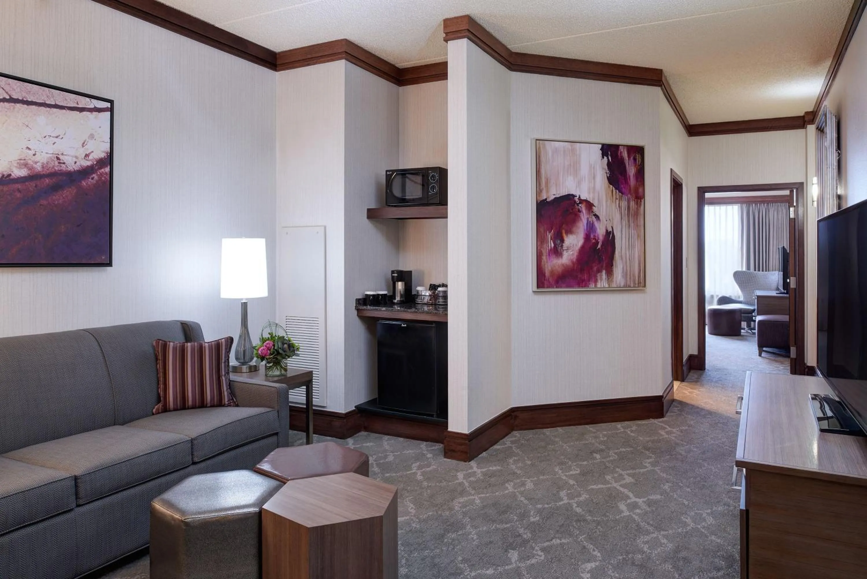 Living room in Saint John's Resort