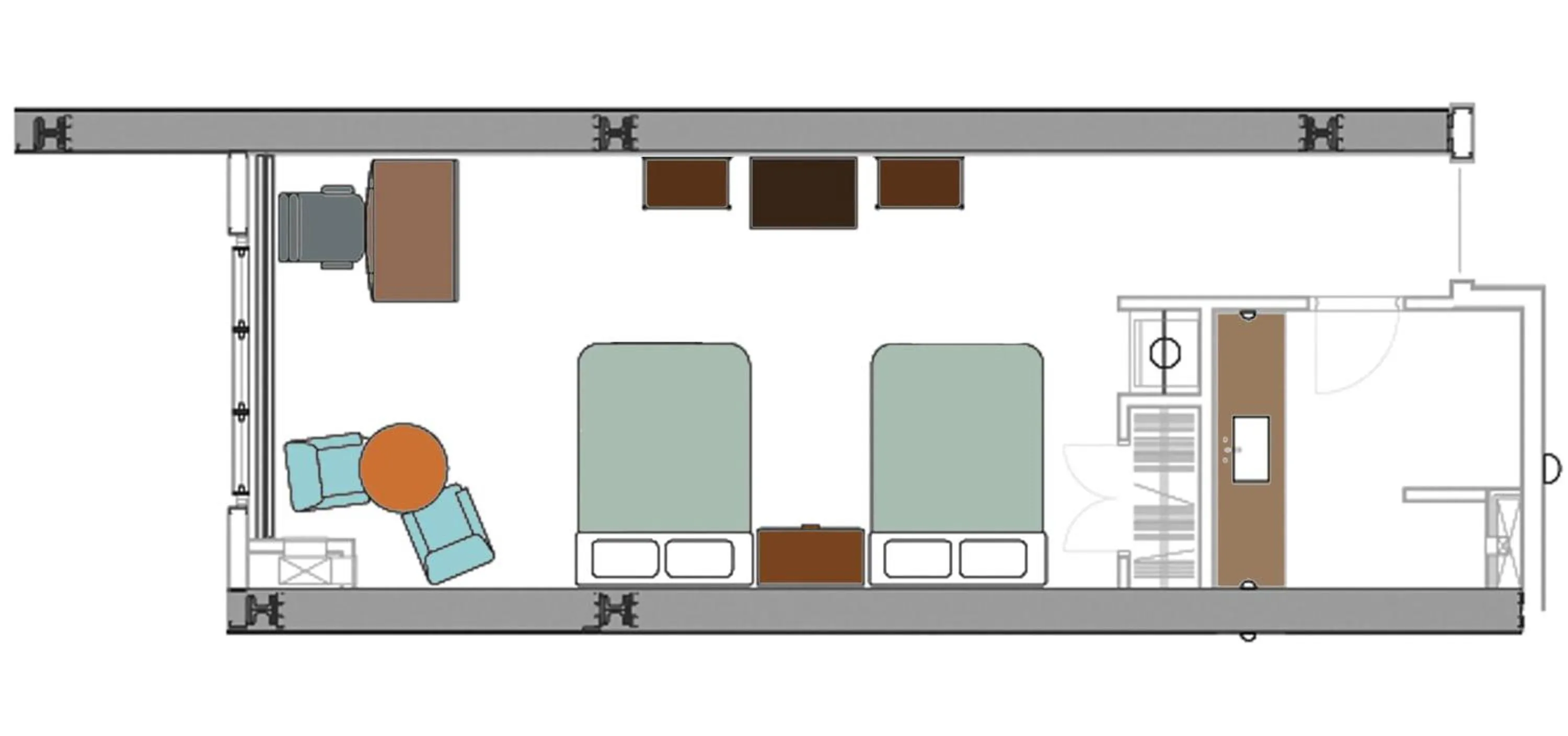 Bedroom in Saint John's Resort