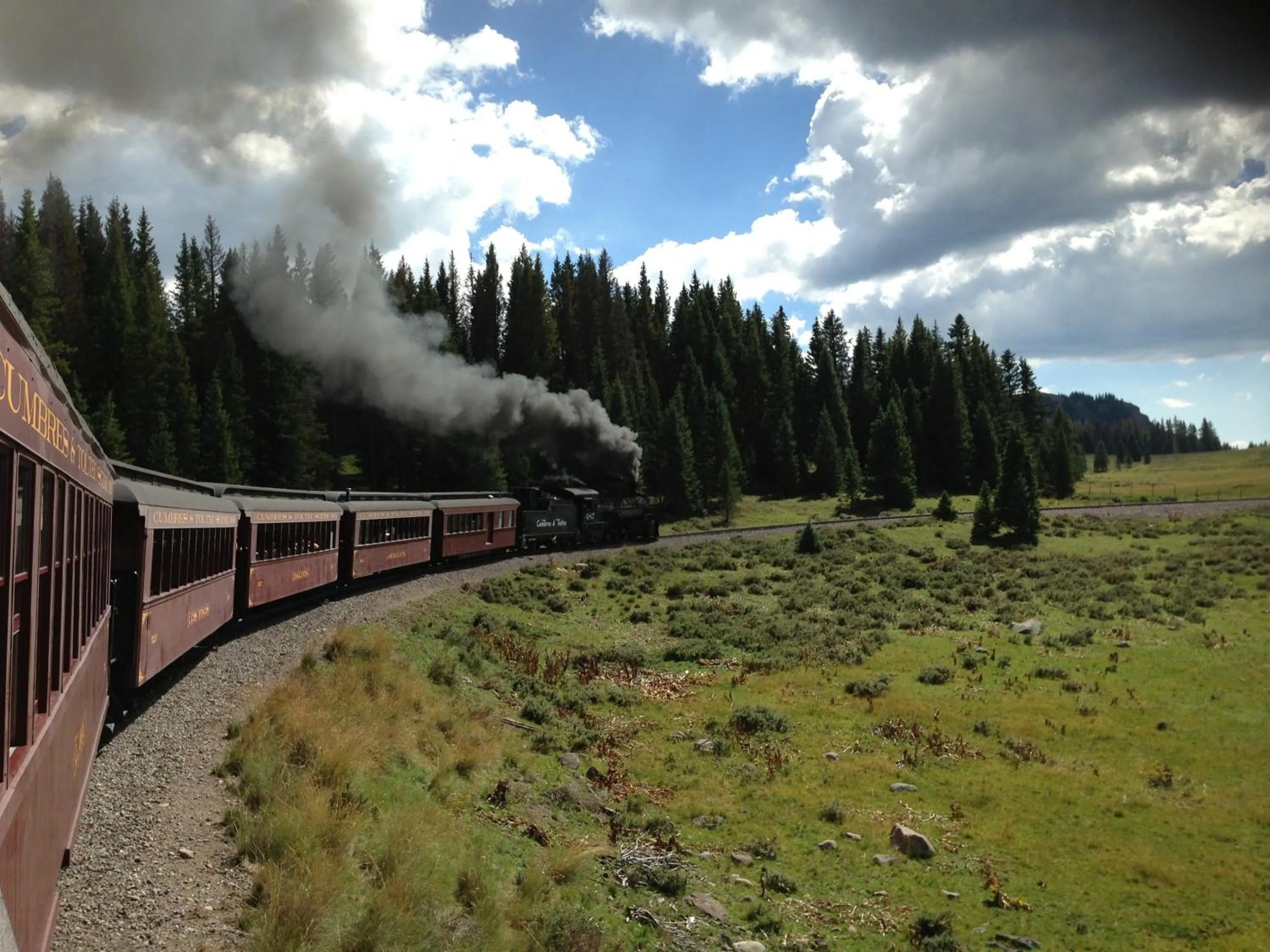 Hiking in Steam Train Hotel