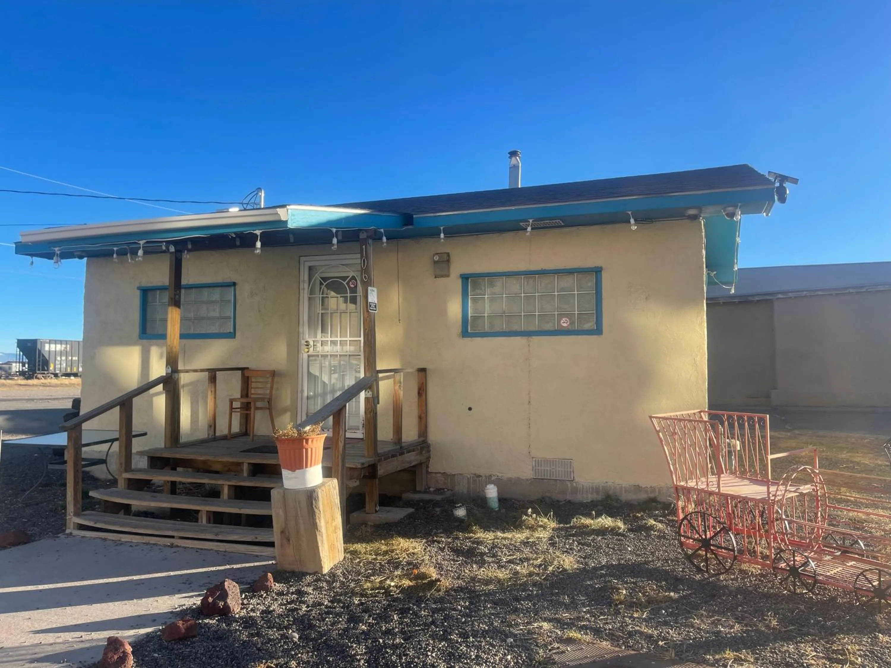 Property building in Steam Train Hotel