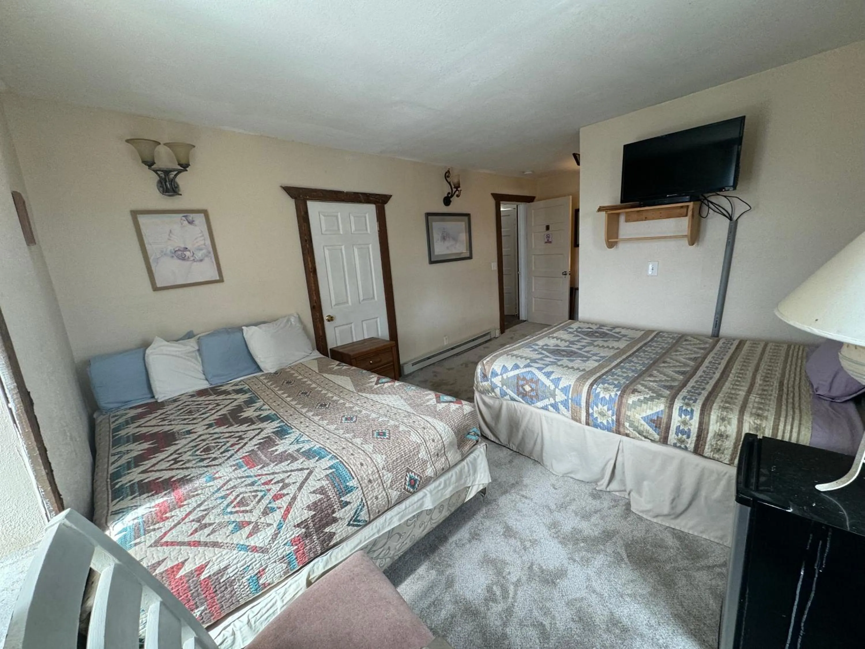 TV and multimedia, Bed in Steam Train Hotel