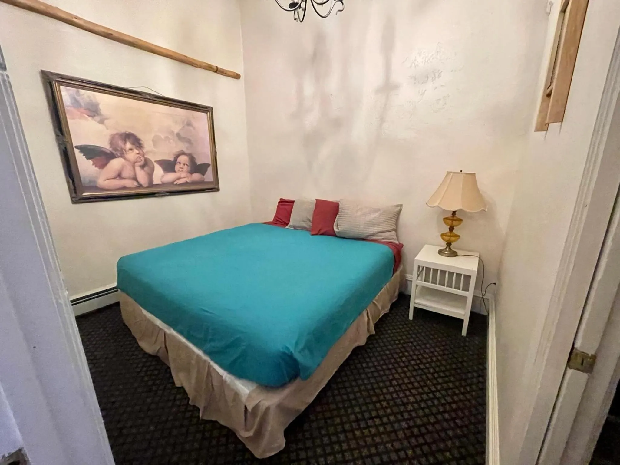 Bedroom, Bed in Steam Train Hotel