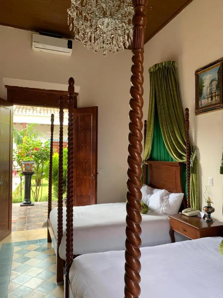 Double Room with Two Double Beds in La Casa del Marqués