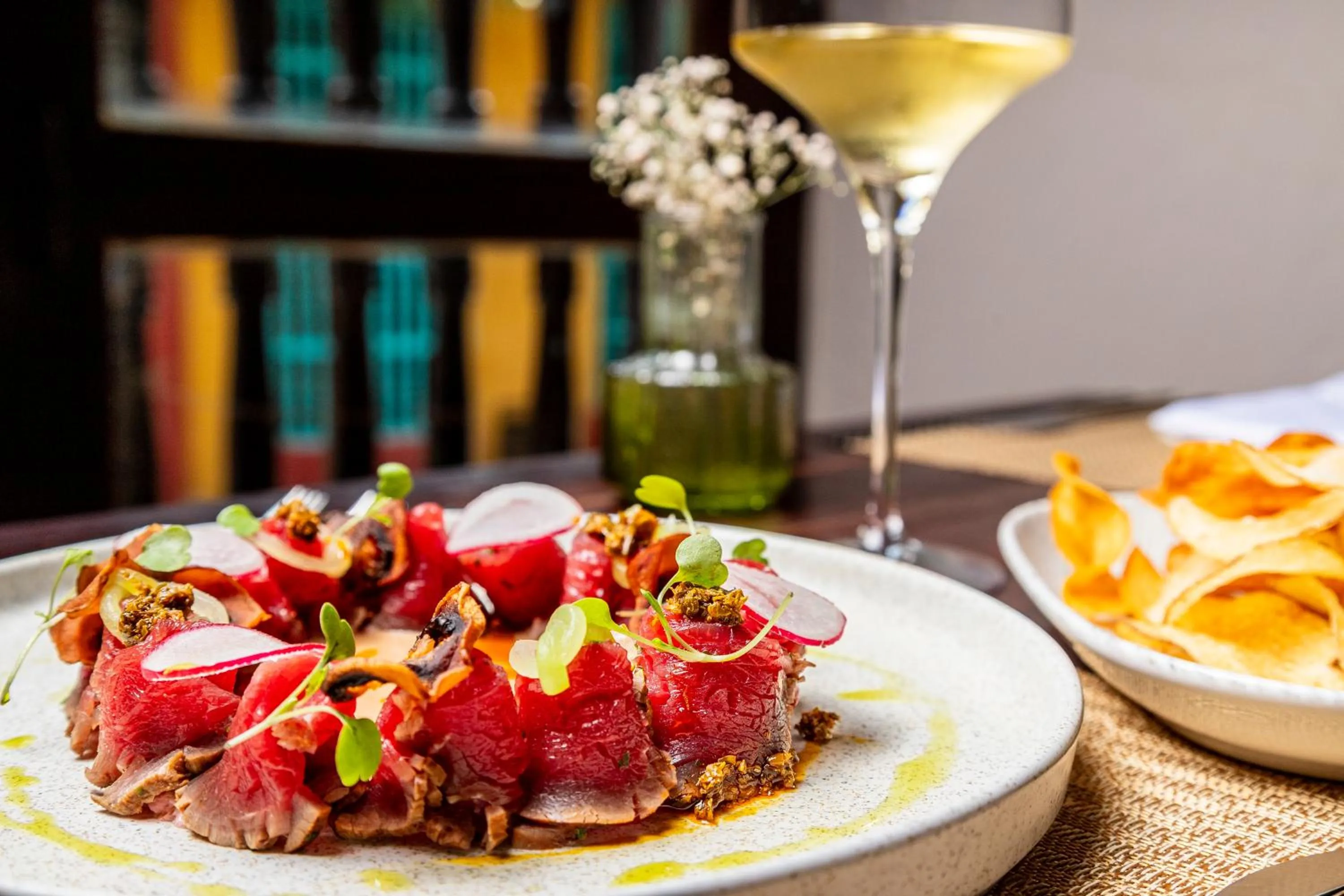 Food and drinks in Bastión Luxury Hotel