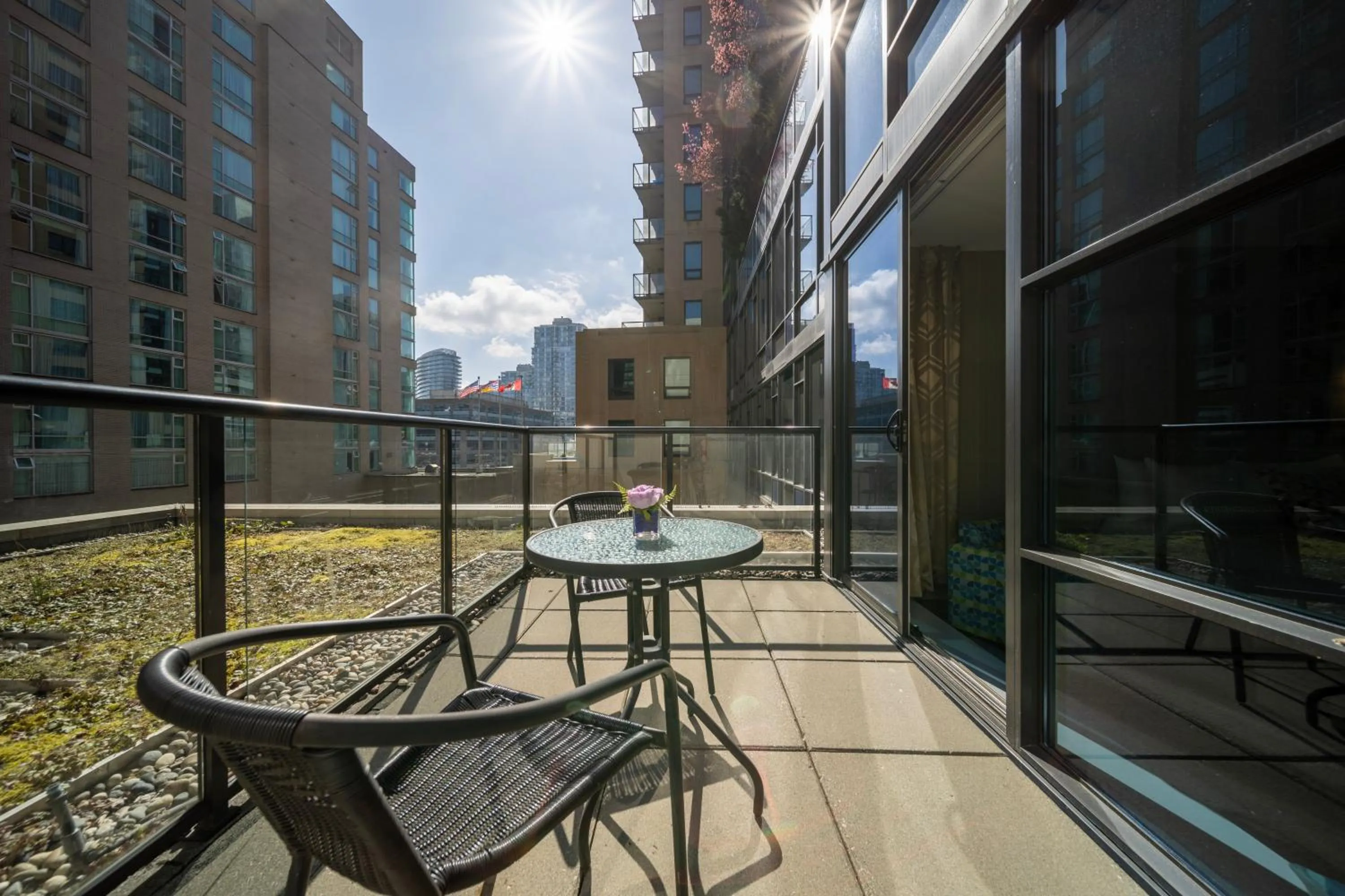 Balcony/Terrace in Hotel BLU