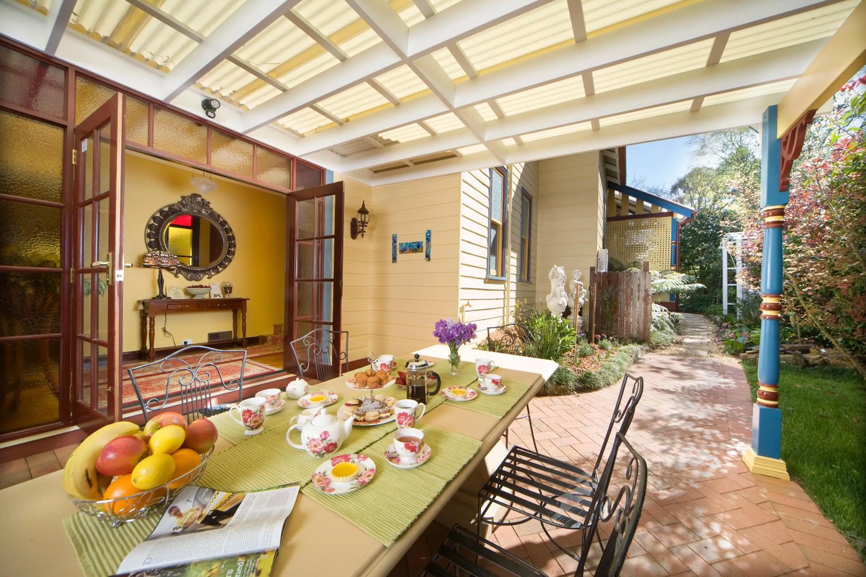 Patio in Mountain Whispers Varenna Luxury