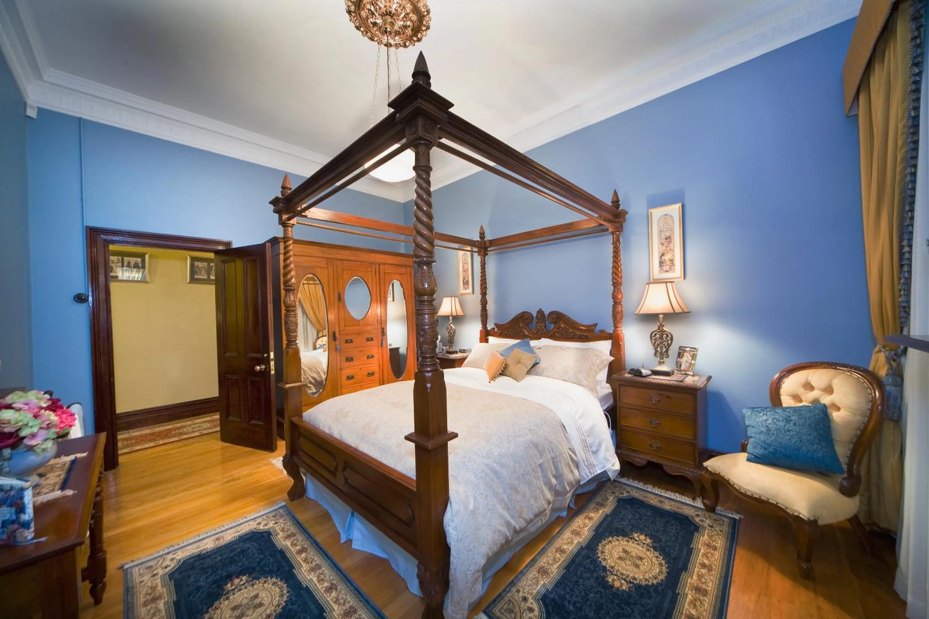 Bed in Mountain Whispers Varenna Luxury