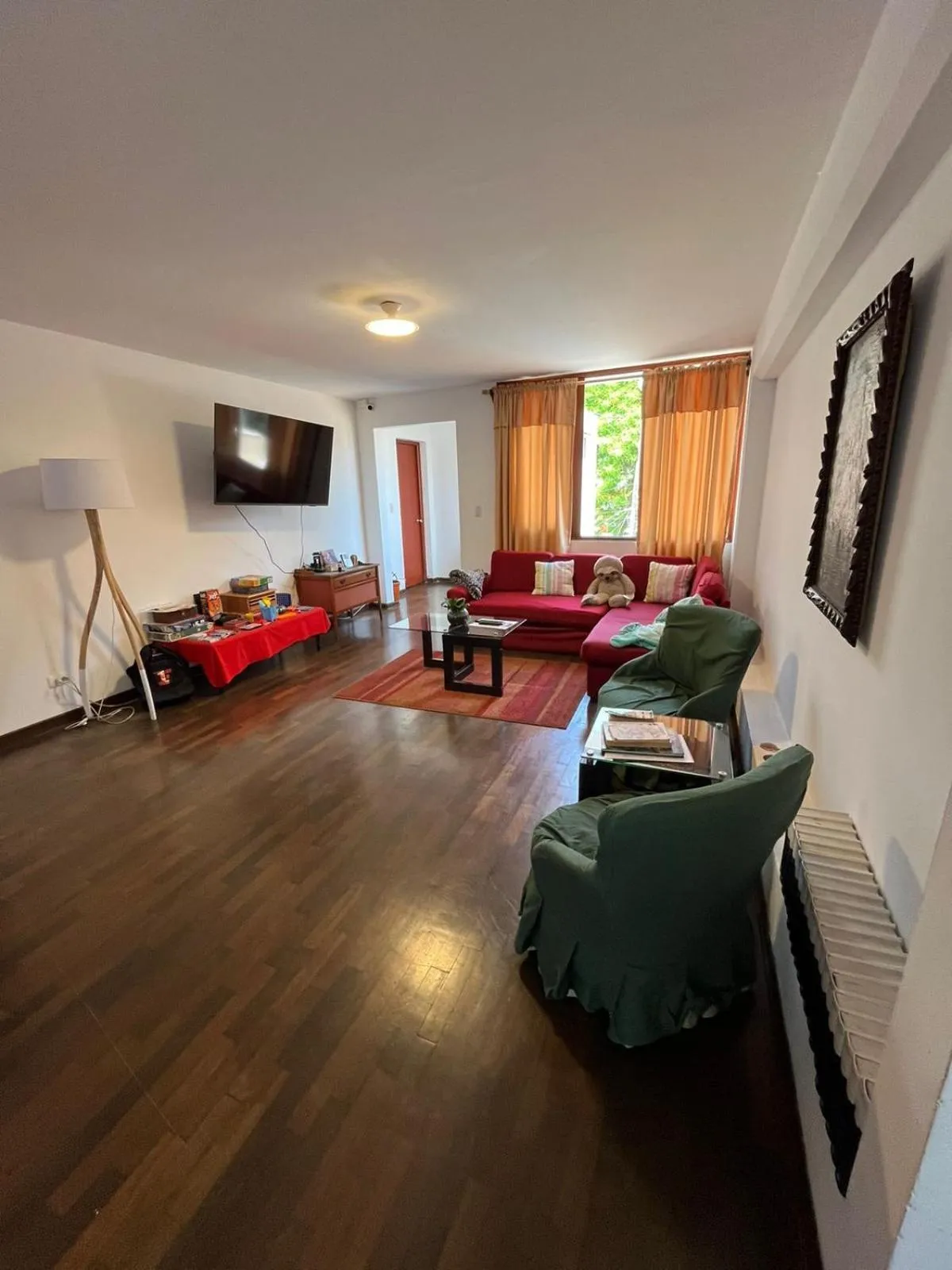 Living room, Bed in Harmony Inn Miraflores