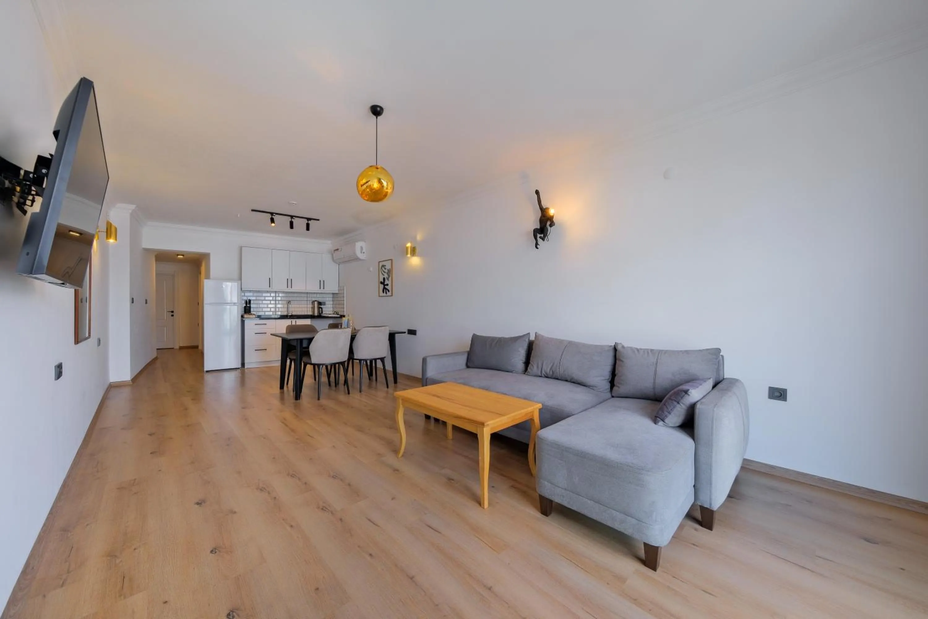 Kitchen or kitchenette in Körfez Residence