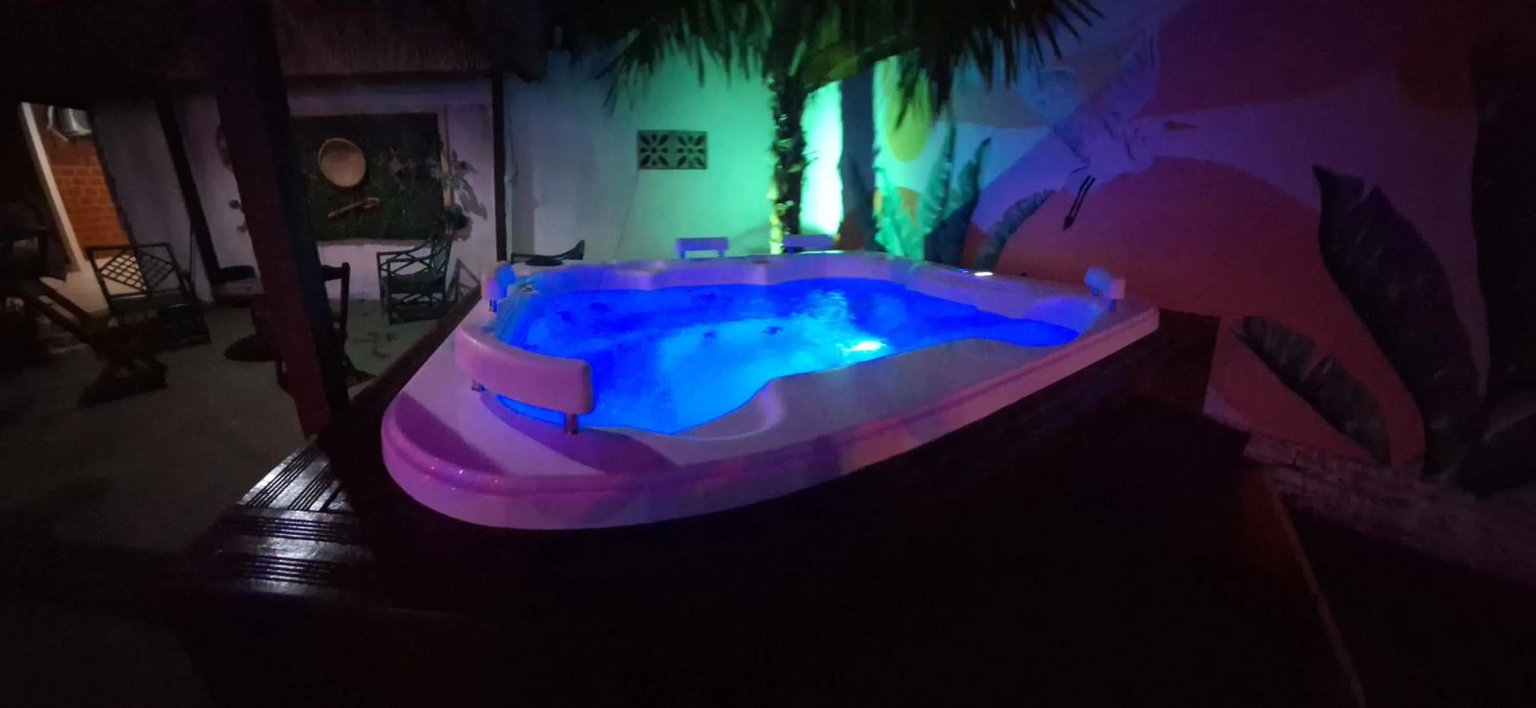 Hot Tub in Pousada Angatu alter