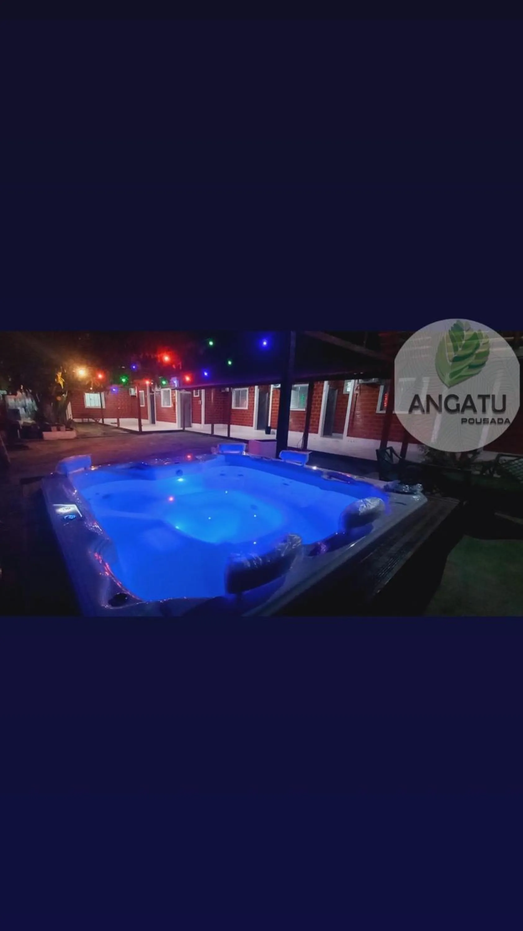 Hot Tub in Pousada Angatu alter