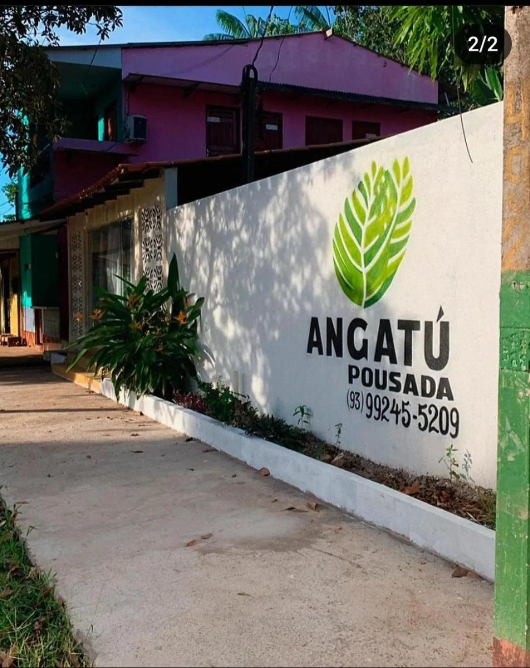 Property building in Pousada Angatu alter