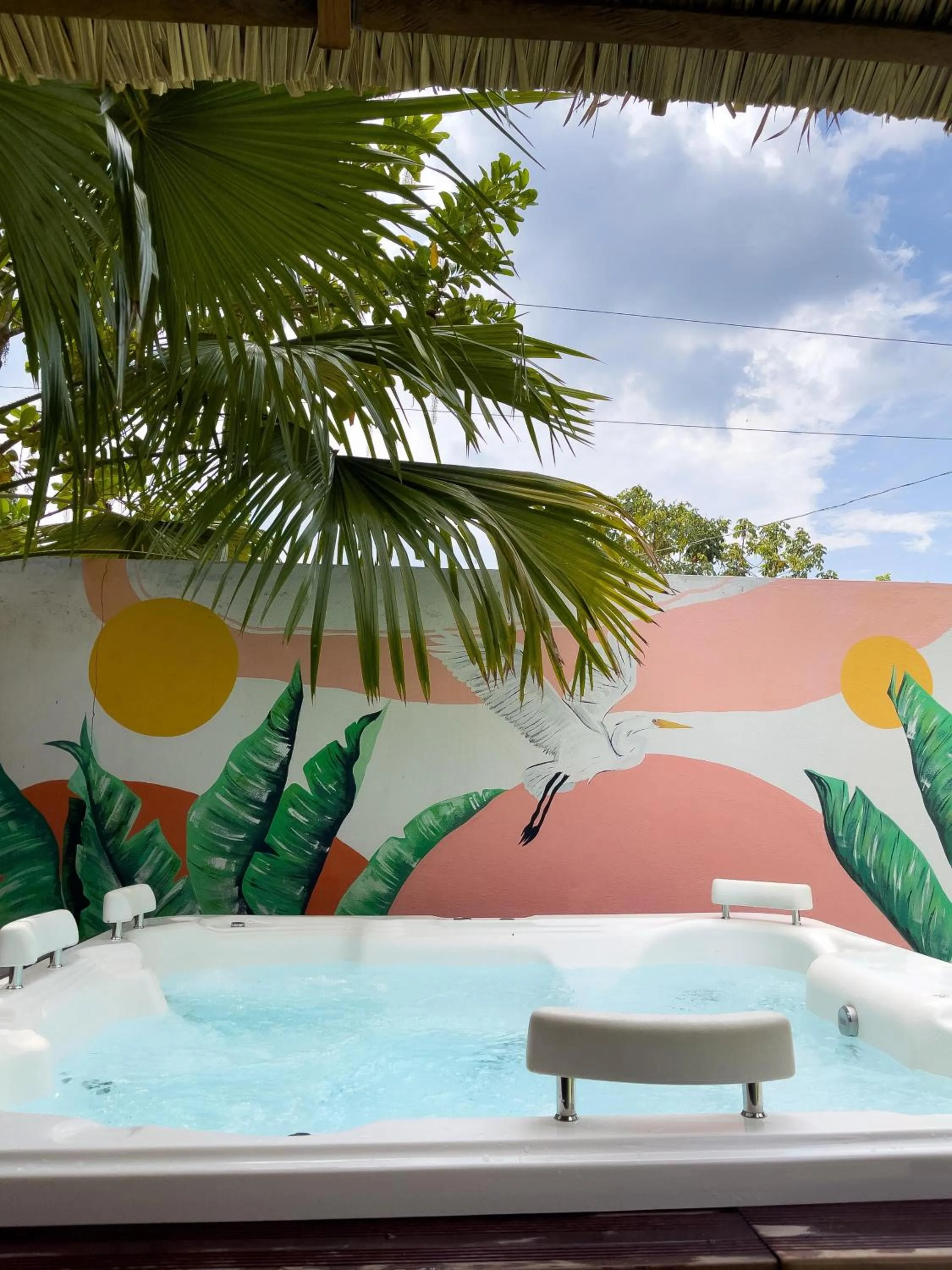 Hot Tub in Pousada Angatu alter