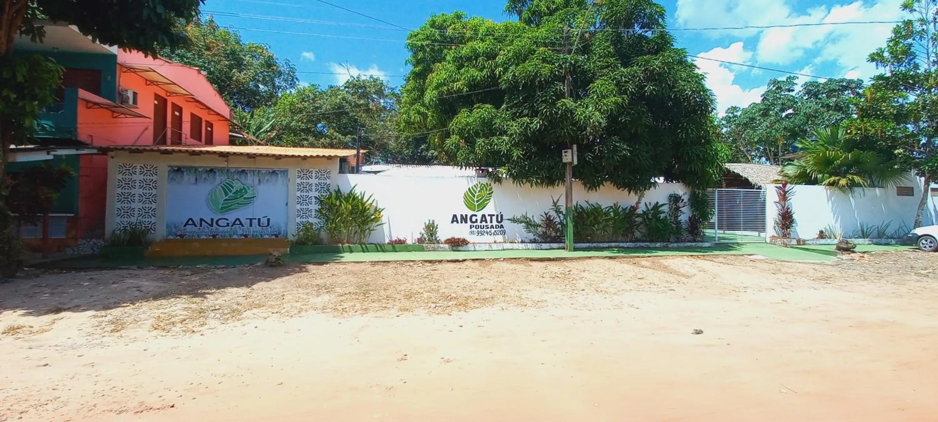 Street view in Pousada Angatu alter