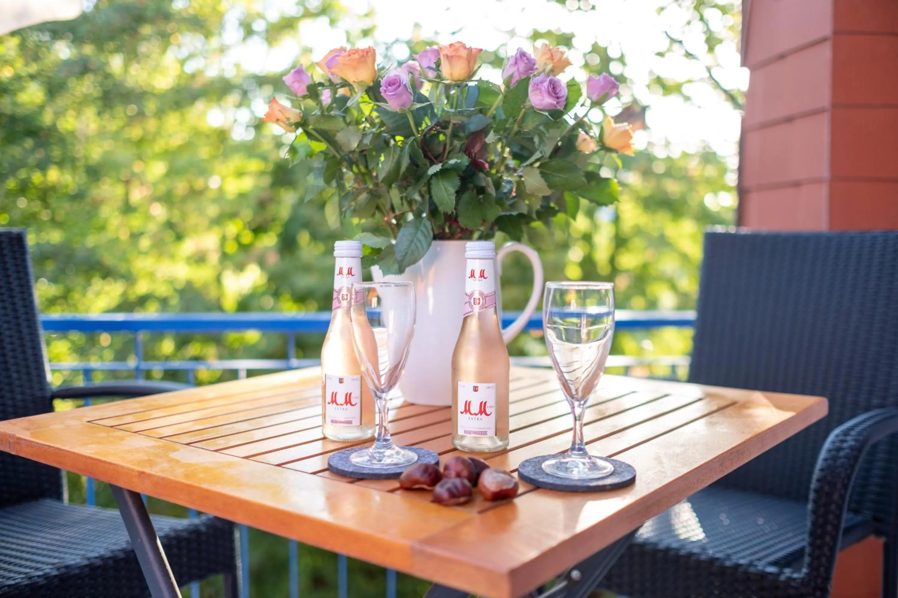 Balcony/Terrace in Flair Hotel zur Therme