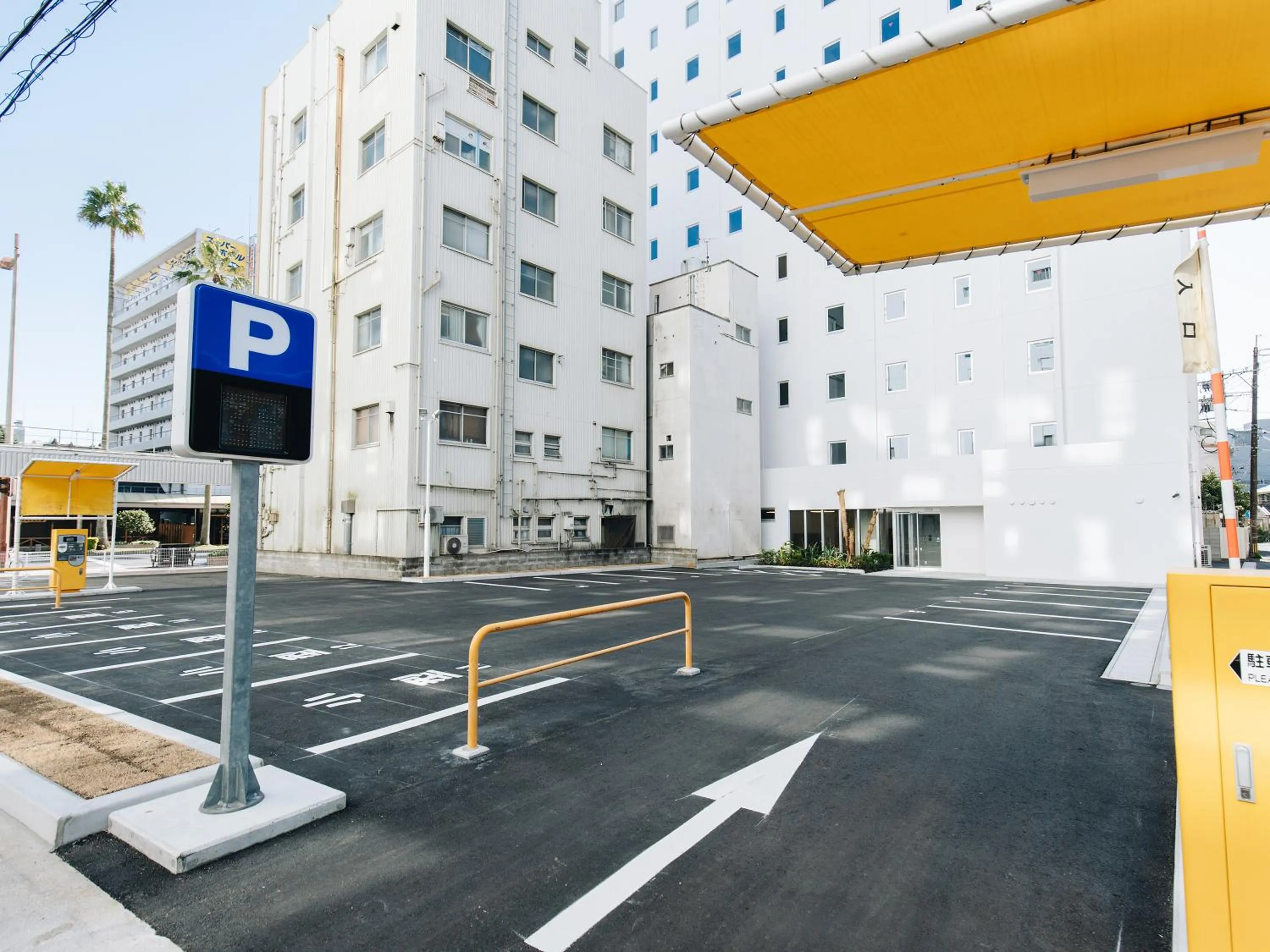 Parking in Prince Smart Inn Miyazaki