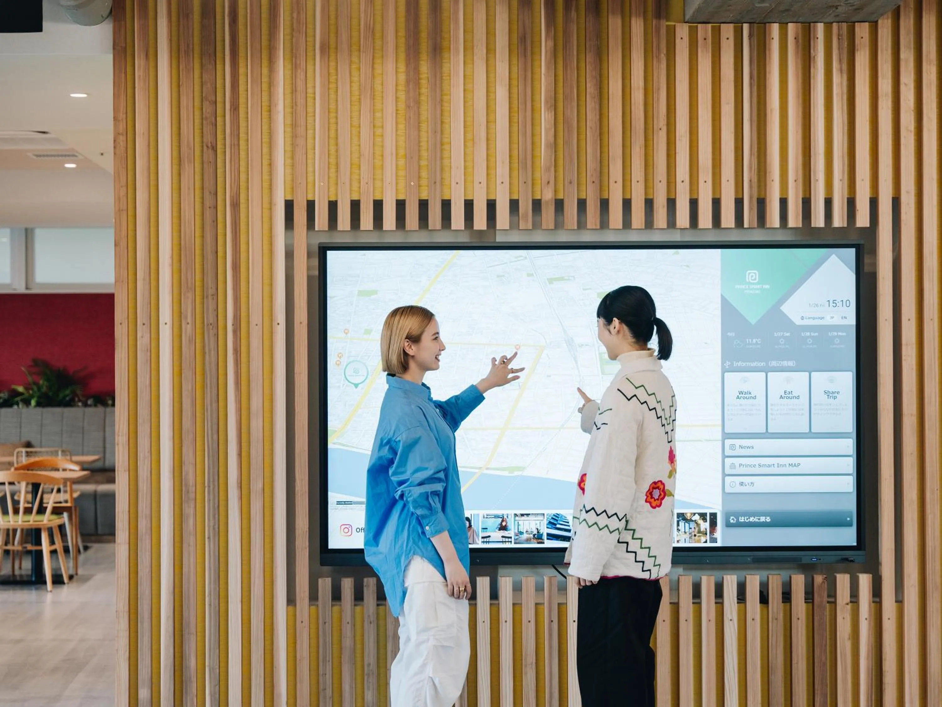 Area and facilities in Prince Smart Inn Miyazaki