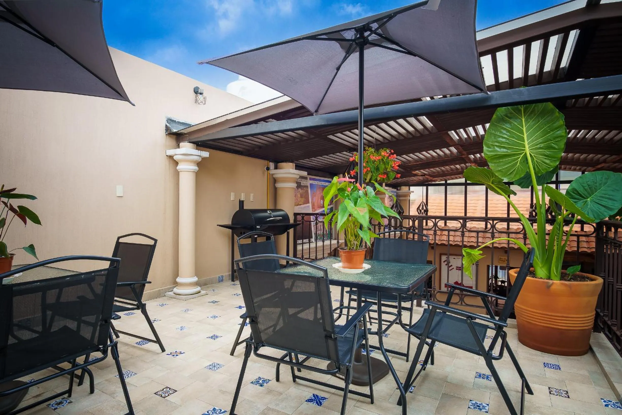 Balcony/Terrace in Tierra Alta Hostal