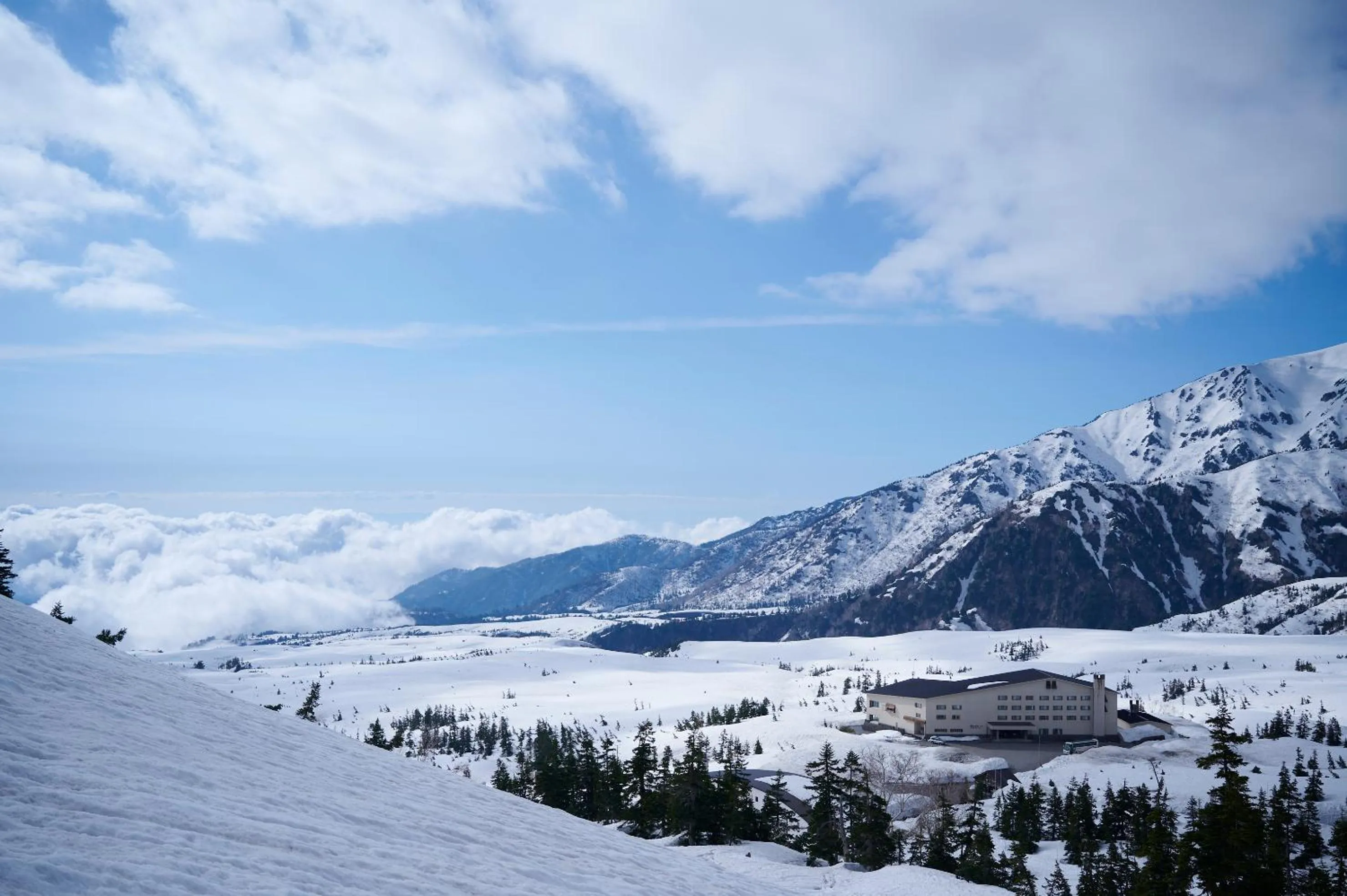 Natural landscape in Midagahara Hotel