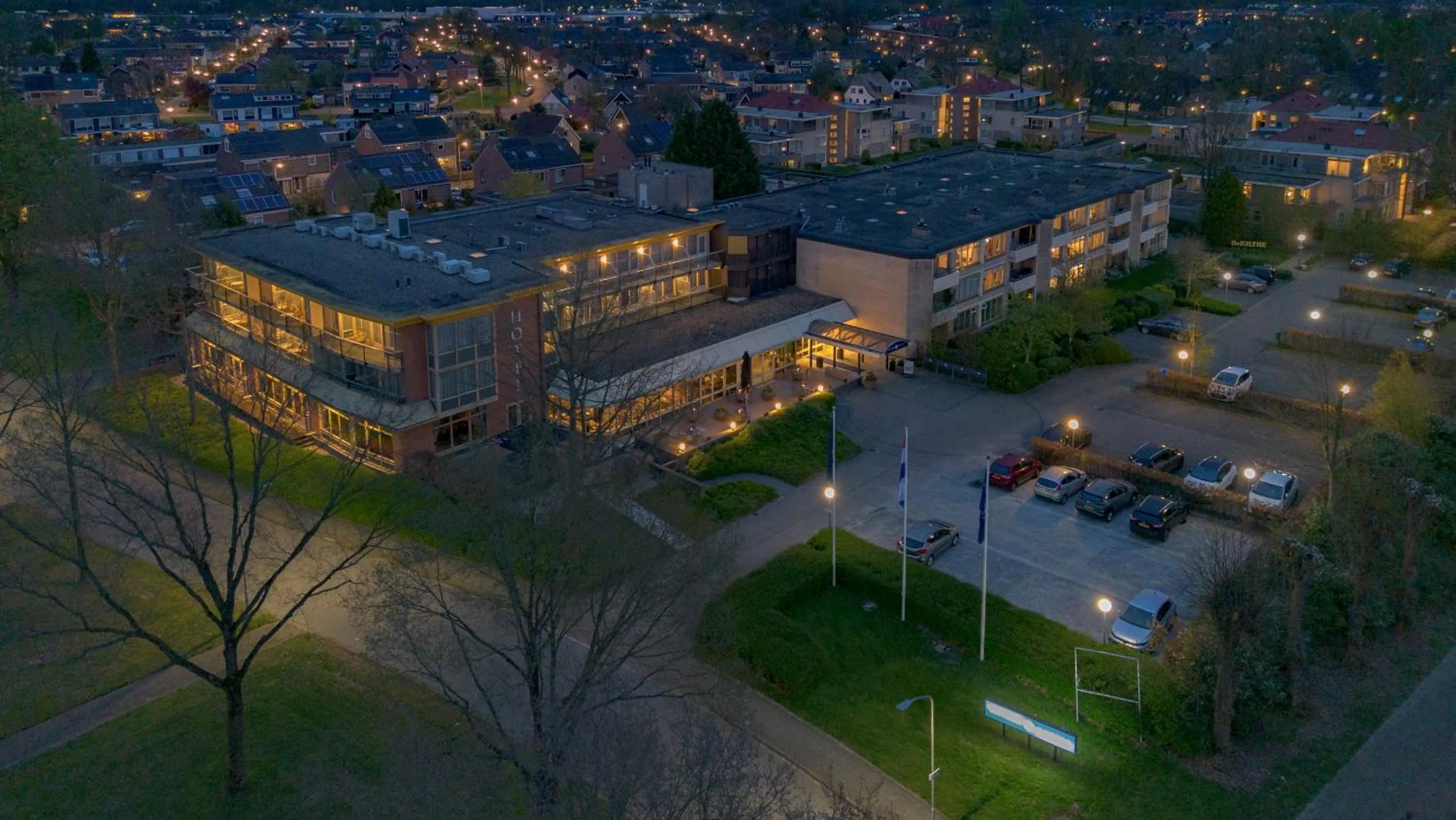 Bird's eye view in Fletcher Hotel-Restaurant Langewold