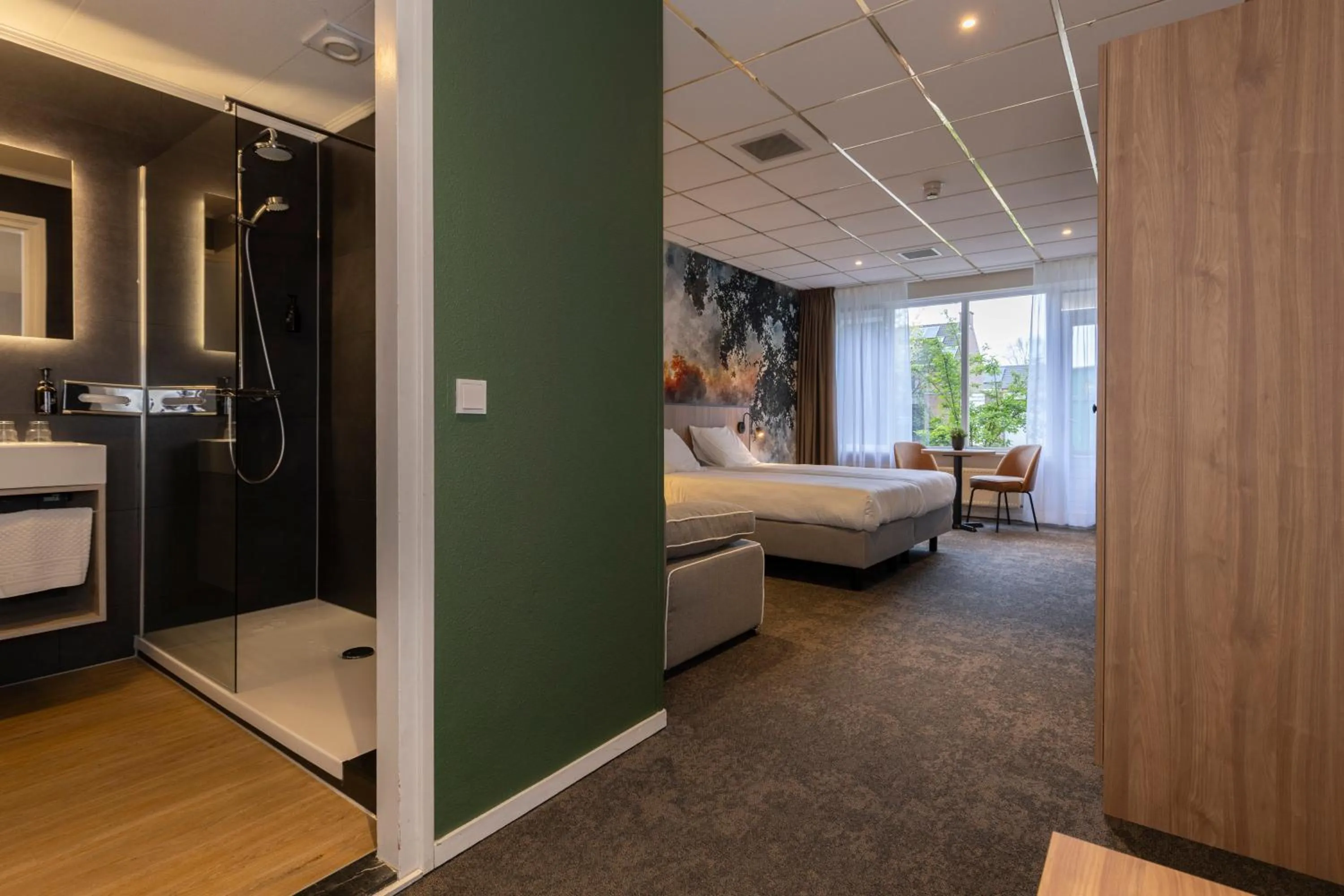 Photo of the whole room, Bed in Fletcher Hotel-Restaurant Langewold