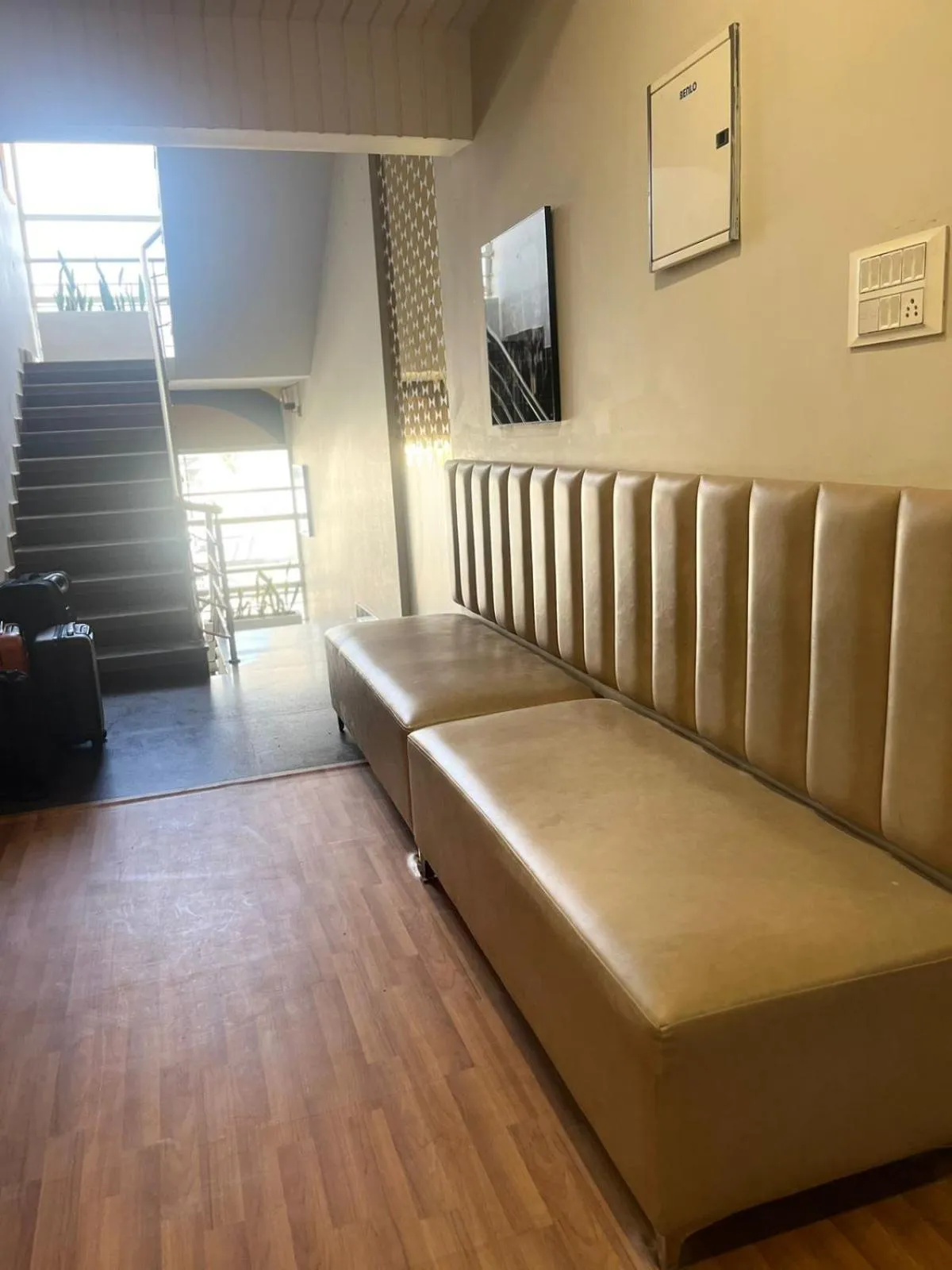 Seating area in Hotel Avenue Suites Near International Airport Bangalore