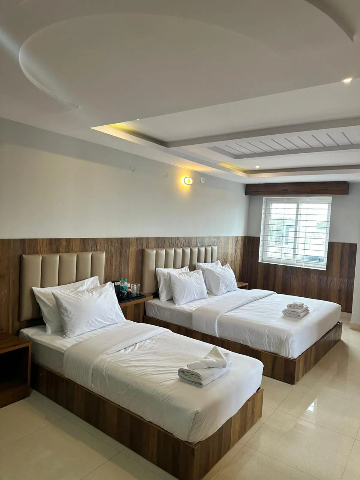 Bed in Hotel Avenue Suites Near International Airport Bangalore