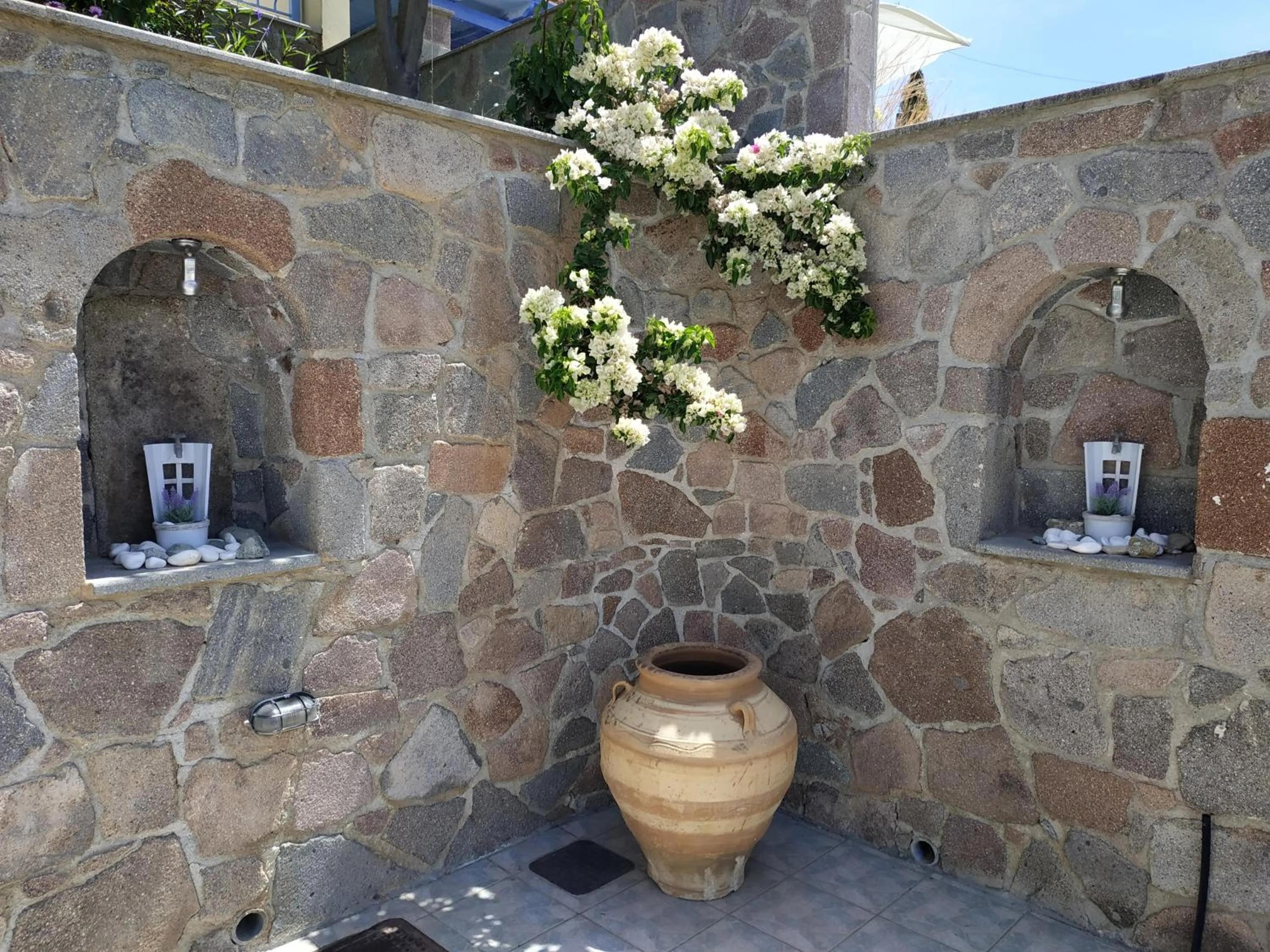 Decorative detail in KTM Sunny Villas