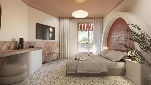 Double Room with Pool View in Villa Coo Boutique Hotel - Adults Only Double Room with Pool View in Villa Coo Boutique Hotel - Adults Only