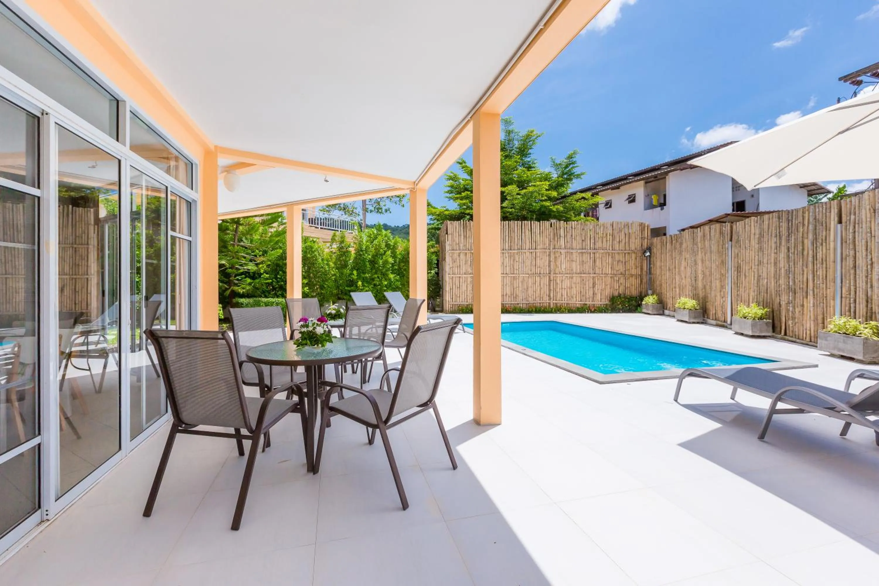 Balcony/Terrace in Twin Villas Ao Nang