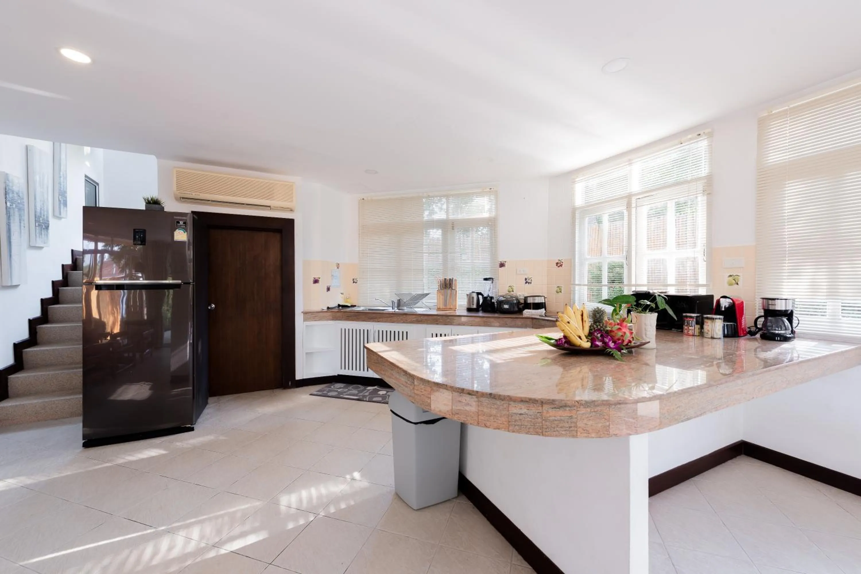 Kitchen or kitchenette in Twin Villas Ao Nang