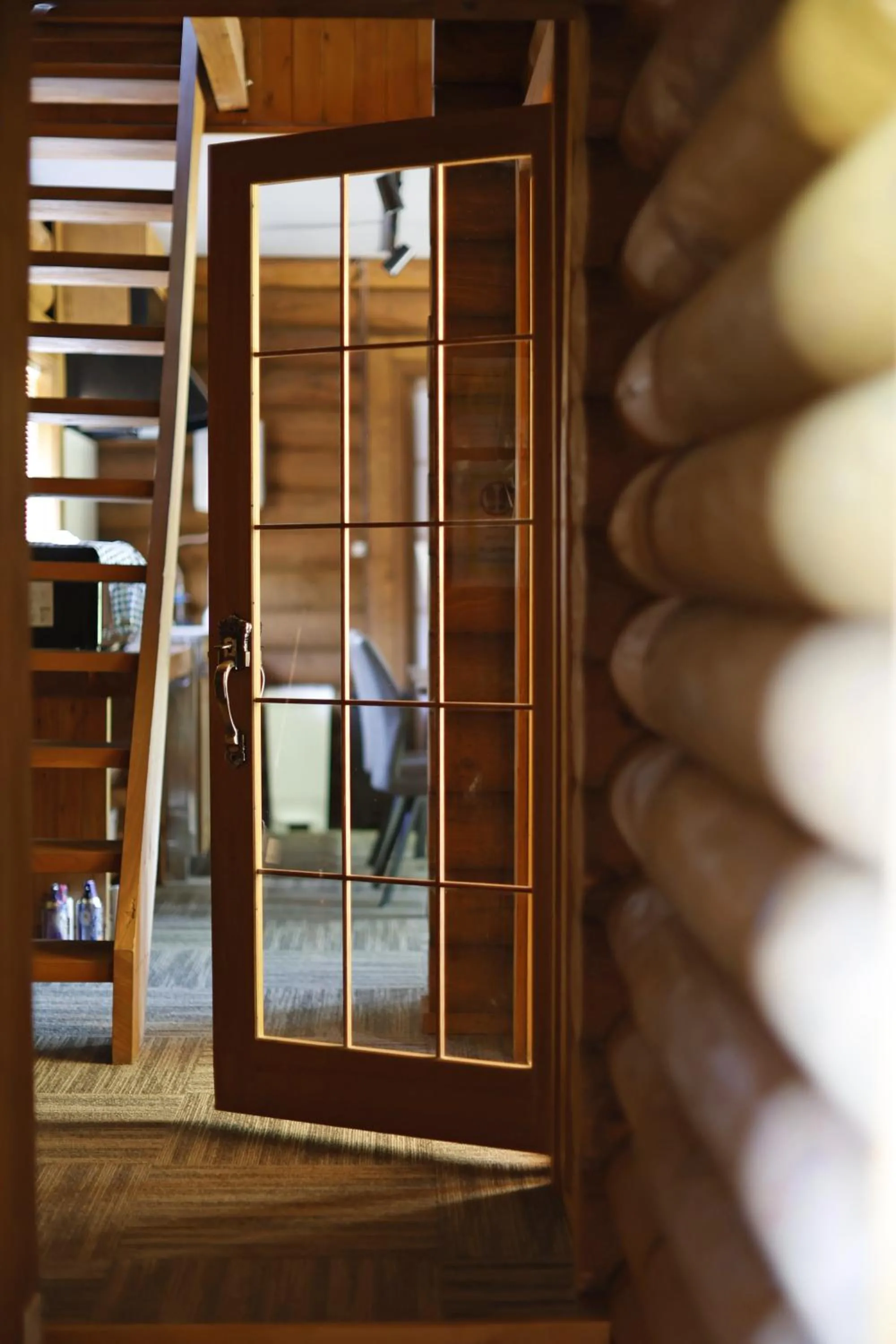 Living room in The LODGE ABASHIRI